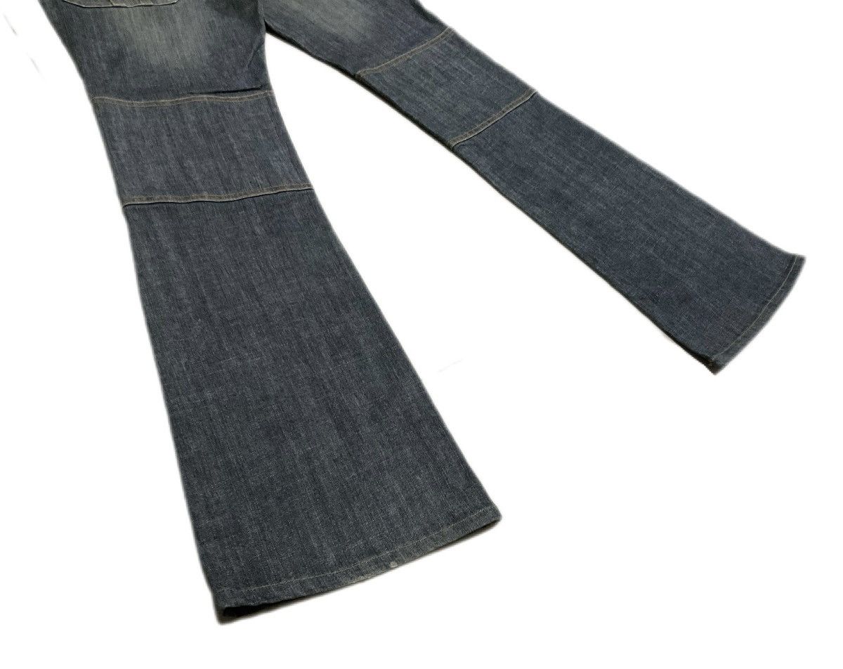 Tornado Mart 🔥Y2K Archived Tornado Mart Flared Denim Bell Bottoms Size US 34 / EU 50 - 10 Thumbnail