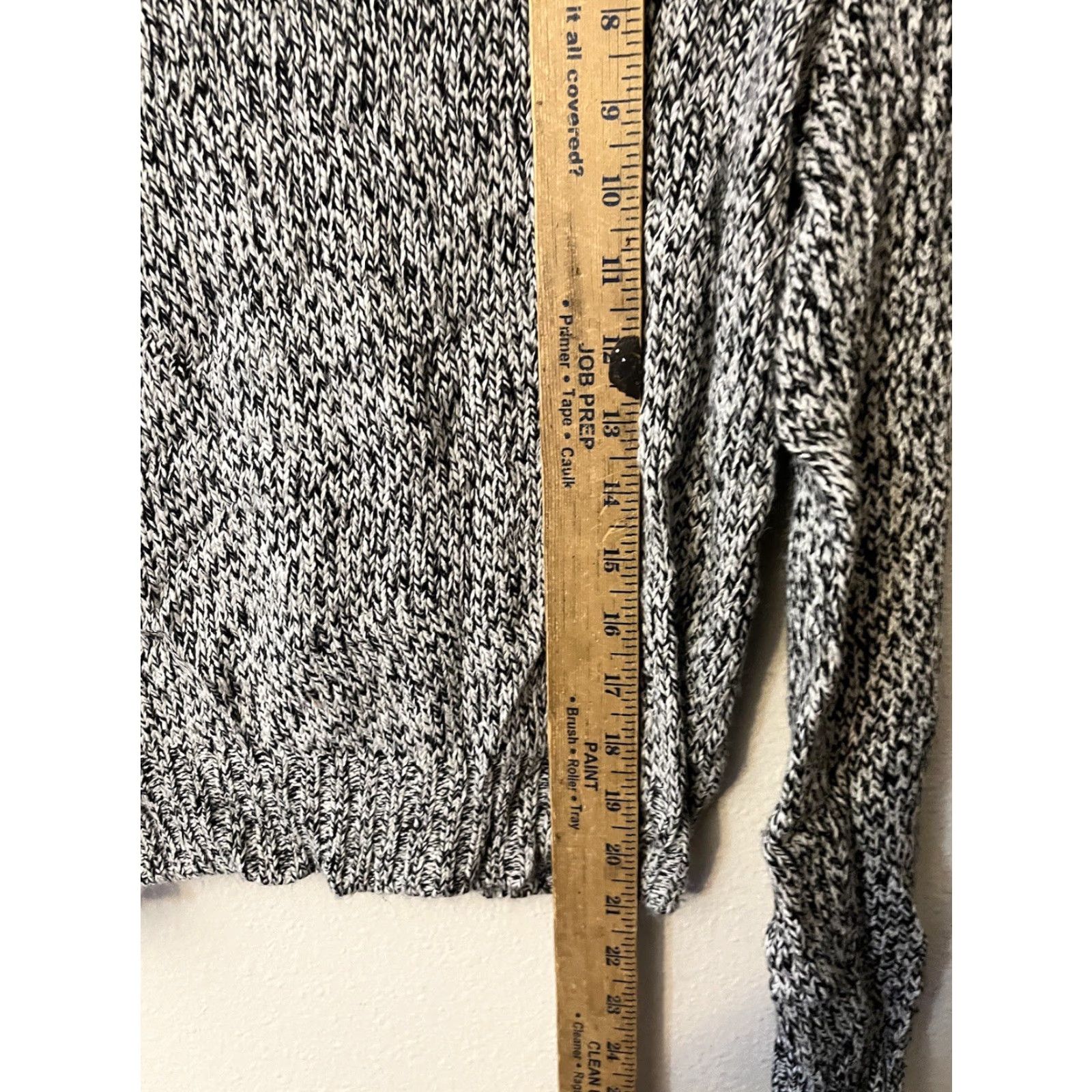 H&M H&M Divided Womens Pullover Sweater Long Sleeve Gray Crew Neck XS Blend Size XS / US 0-2 / IT 36-38 - 4 Thumbnail