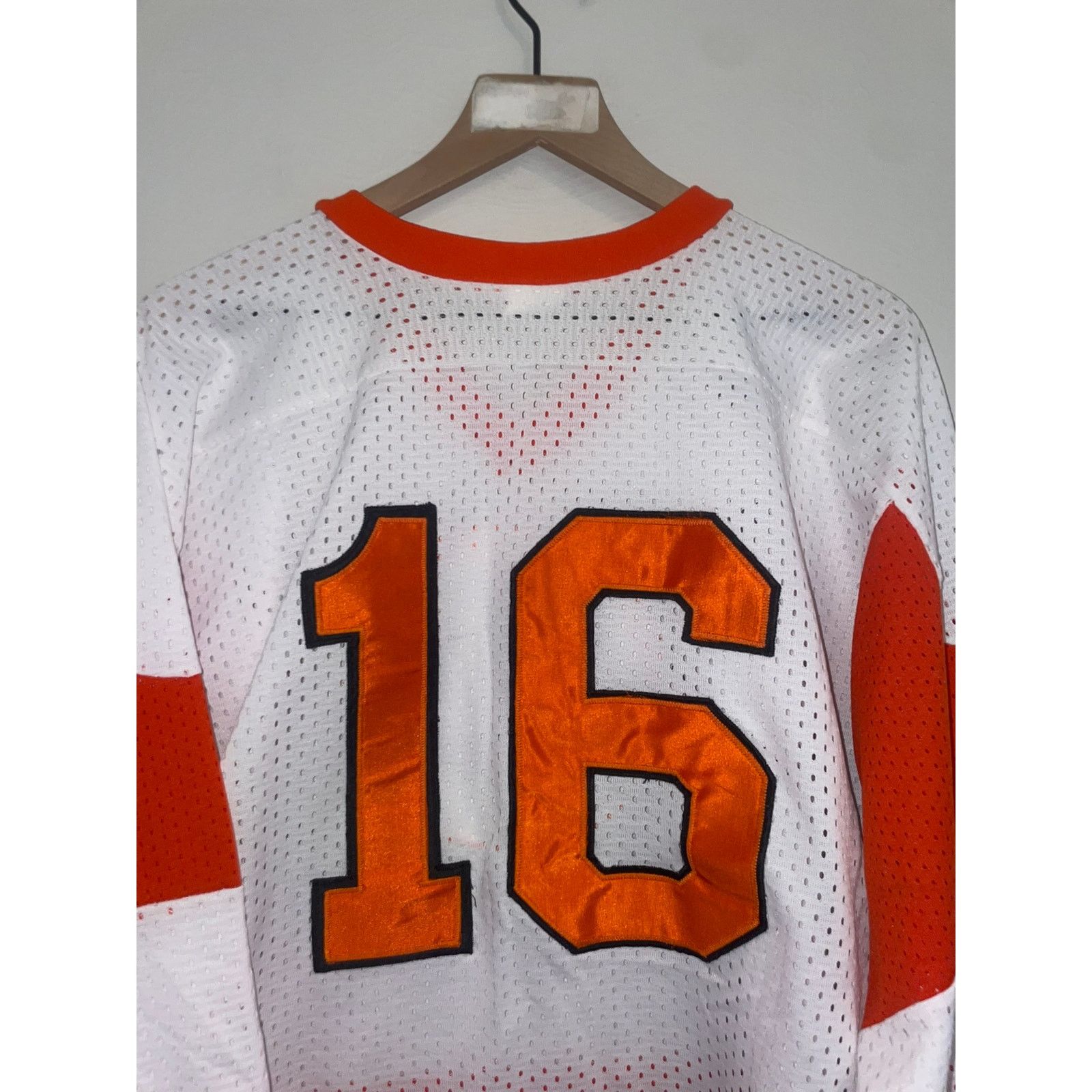 Vintage Vintage Opti Hockey Jersey Sportswear No Bull Shi #16 VTG L Size US L / EU 52-54 / 3 - 7 Thumbnail