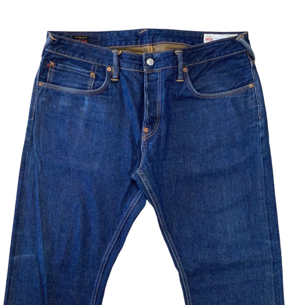 Evisu × Japanese Brand EVISU EMBROIDERED SEAGULL SELVEDGE JEANS Size US 38 / EU 54 - 3 Thumbnail
