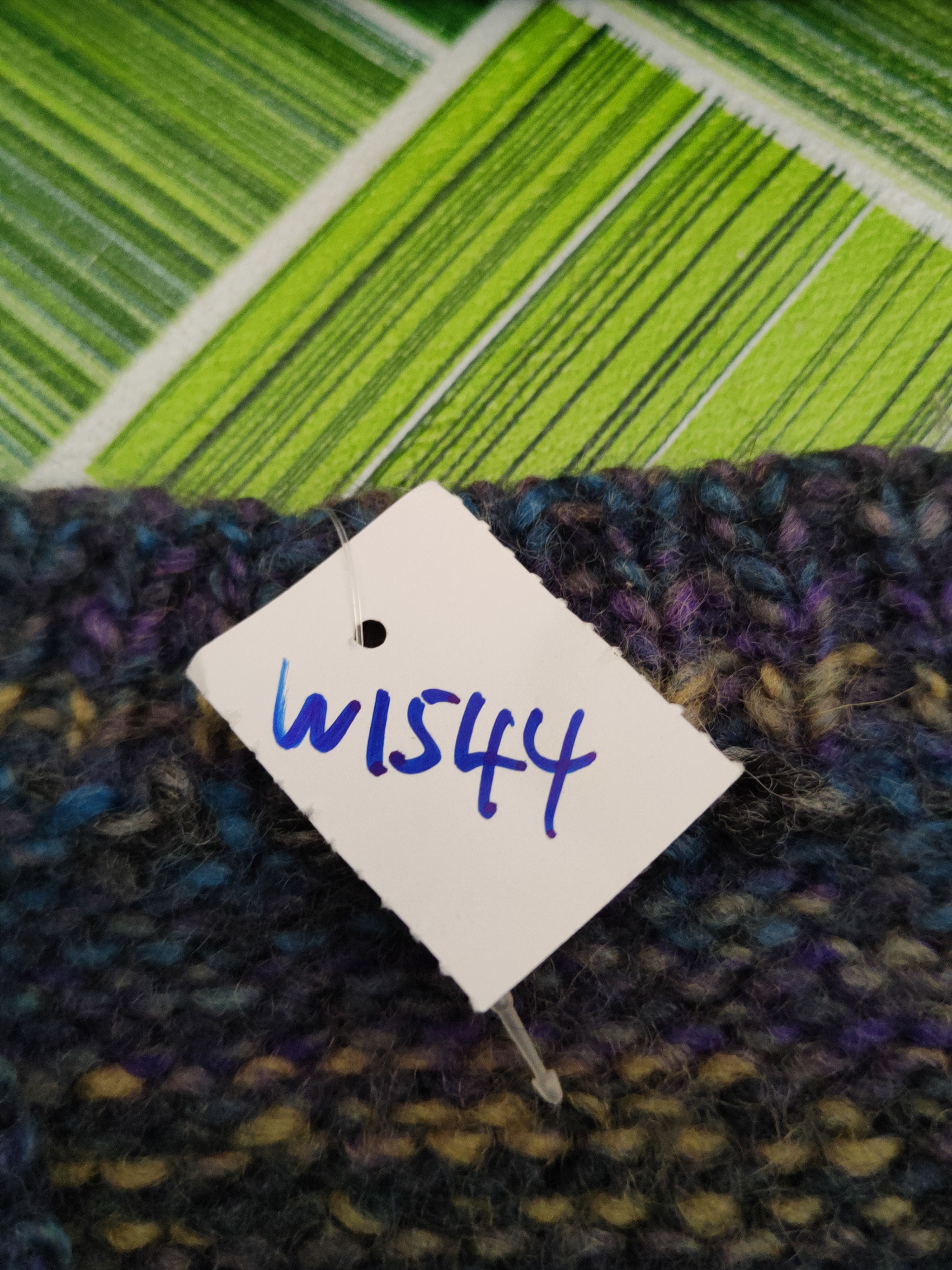 Vintage Japanese Brand Blue Purple Knitwear Sweatshirts #W1544 Size US S / EU 44-46 / 1 - 10 Thumbnail