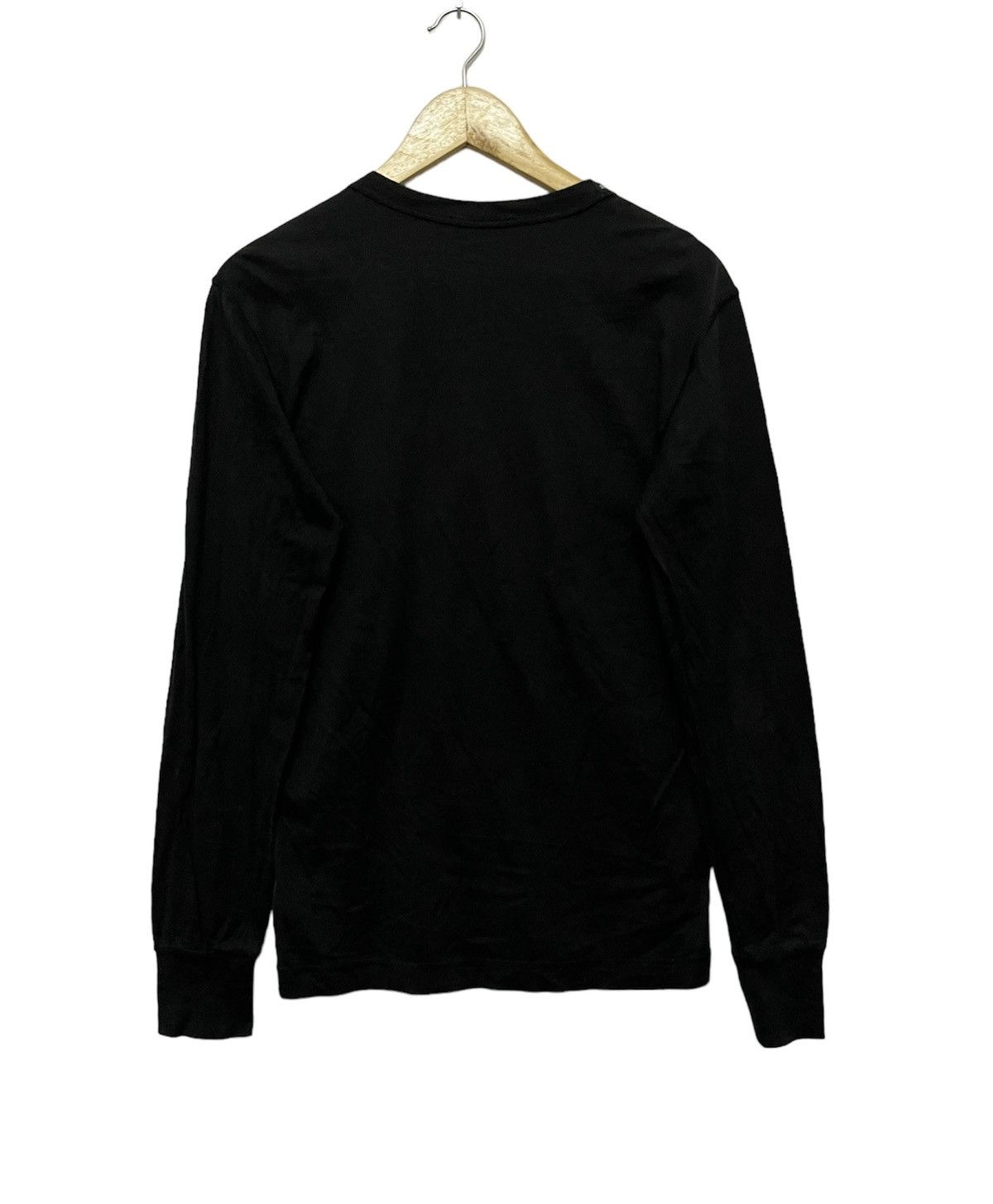 Dolce & Gabbana × Vintage D&G Silicia Calcio Spellout Long Sleeve T-shirt Black Size US S / EU 44-46 / 1 - 3 Thumbnail