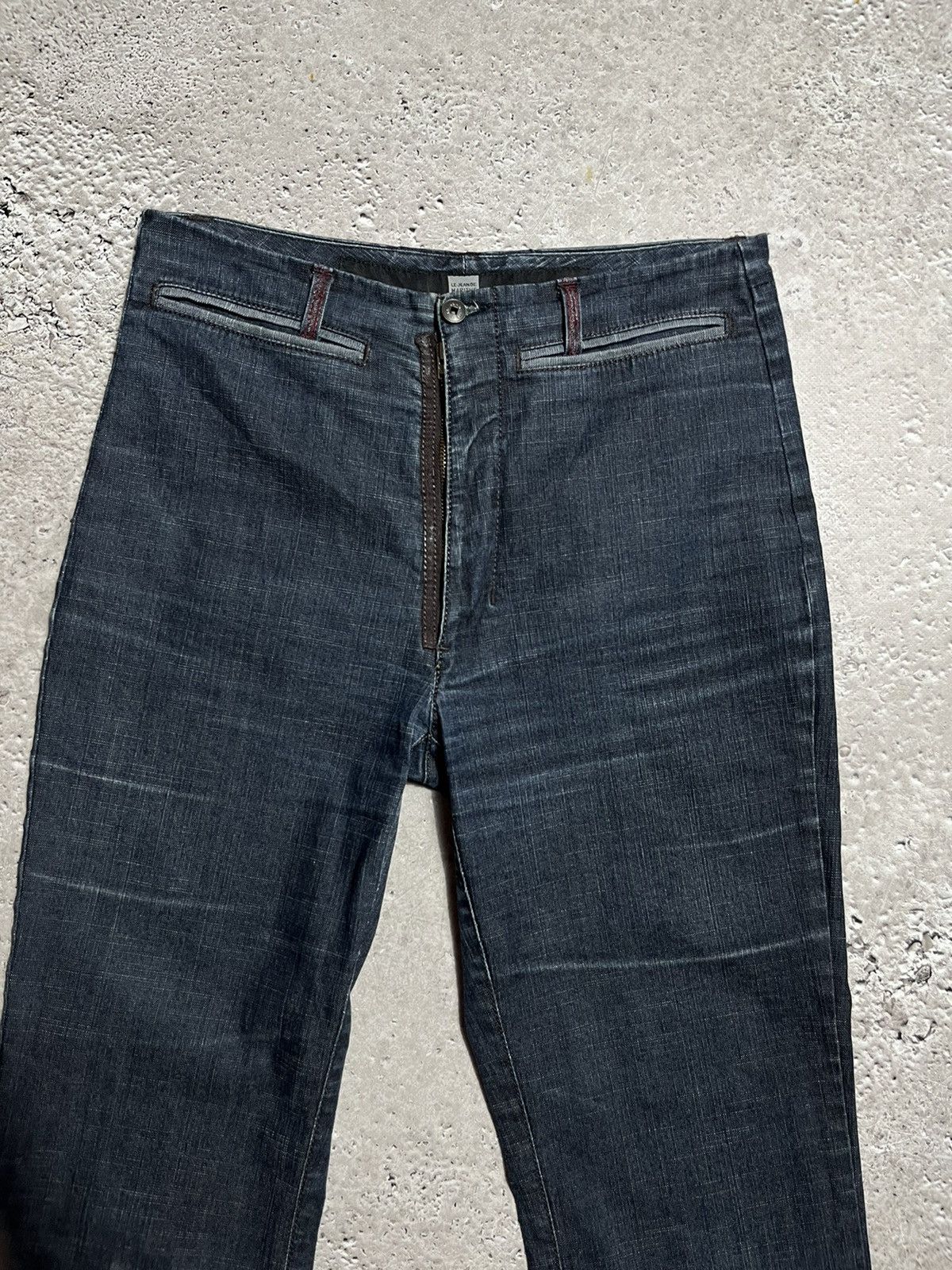 Designer × Marithe + Francois Girbaud Vintage Marithe Francois Girbaud MFG Straight Jeans Pants Size 30" / US 8 / IT 44 - 2 Thumbnail