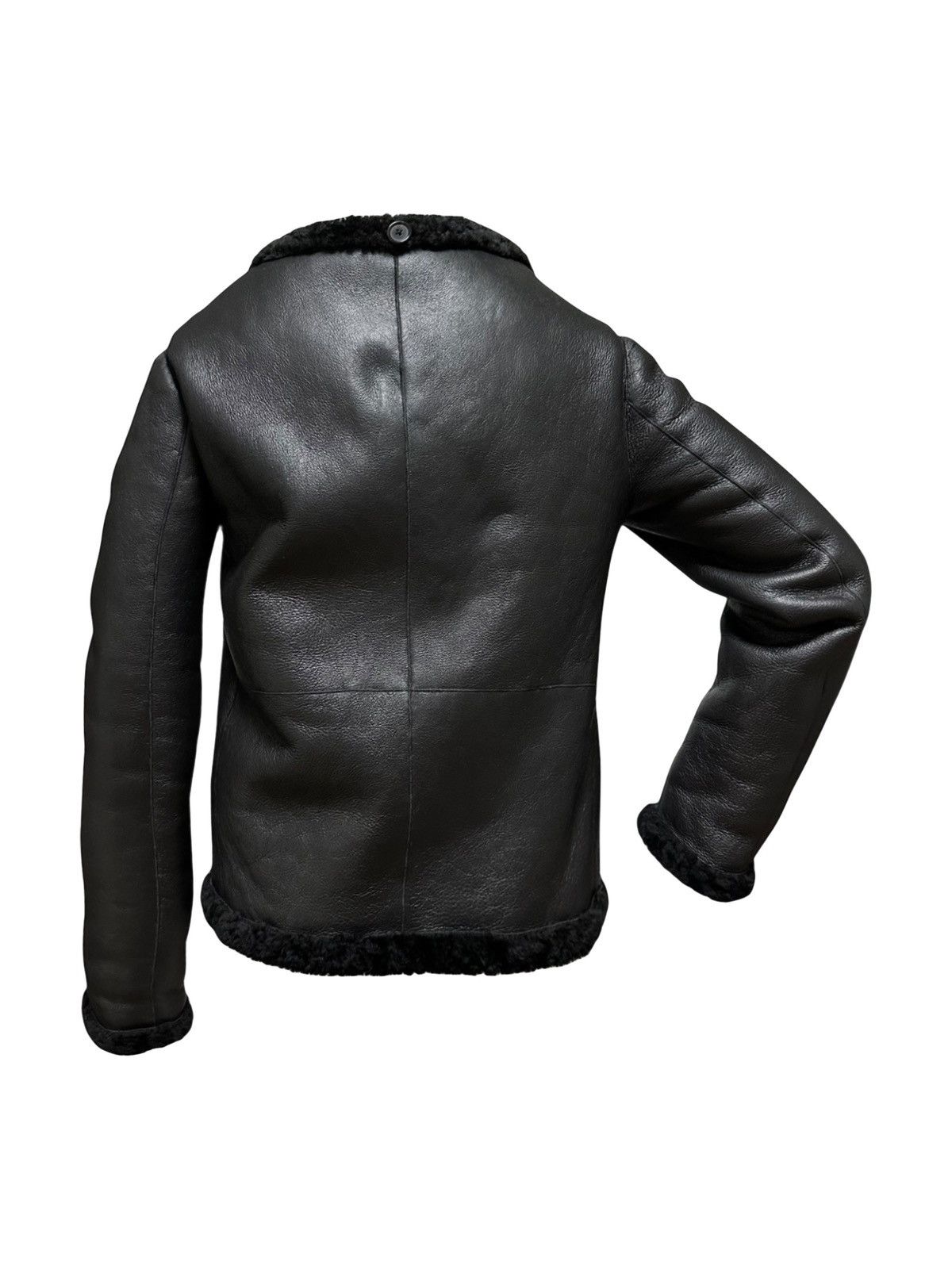 Jil Sander JIL SANDER Pre Fall 2019 Boa Leather Jacket Size XS / US 0-2 / IT 36-38 - 2 Thumbnail
