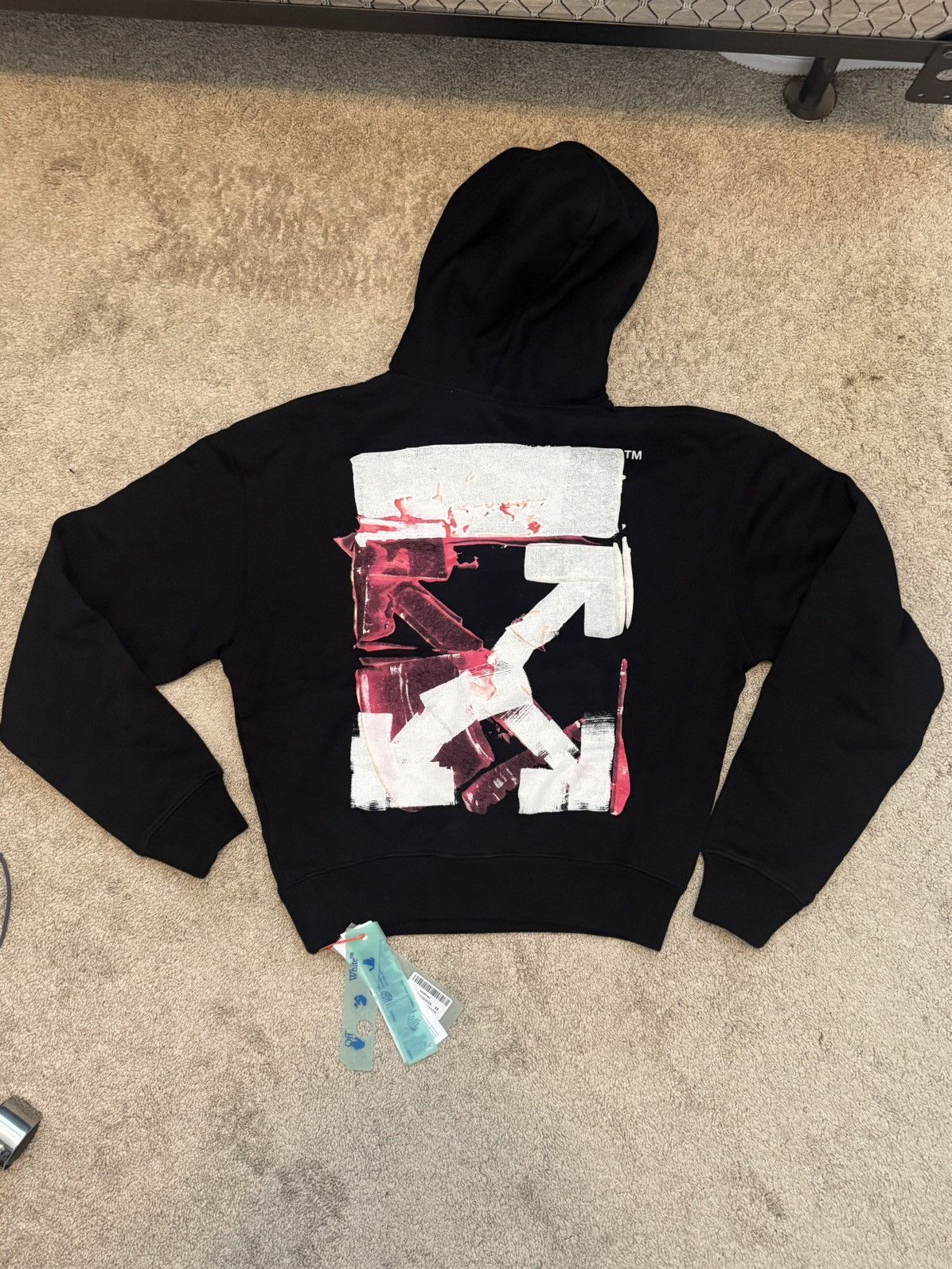 Off-White Off-White Acrylic Arrow Hoodie Size US XS / EU 42 / 0 - 1 Thumbnail