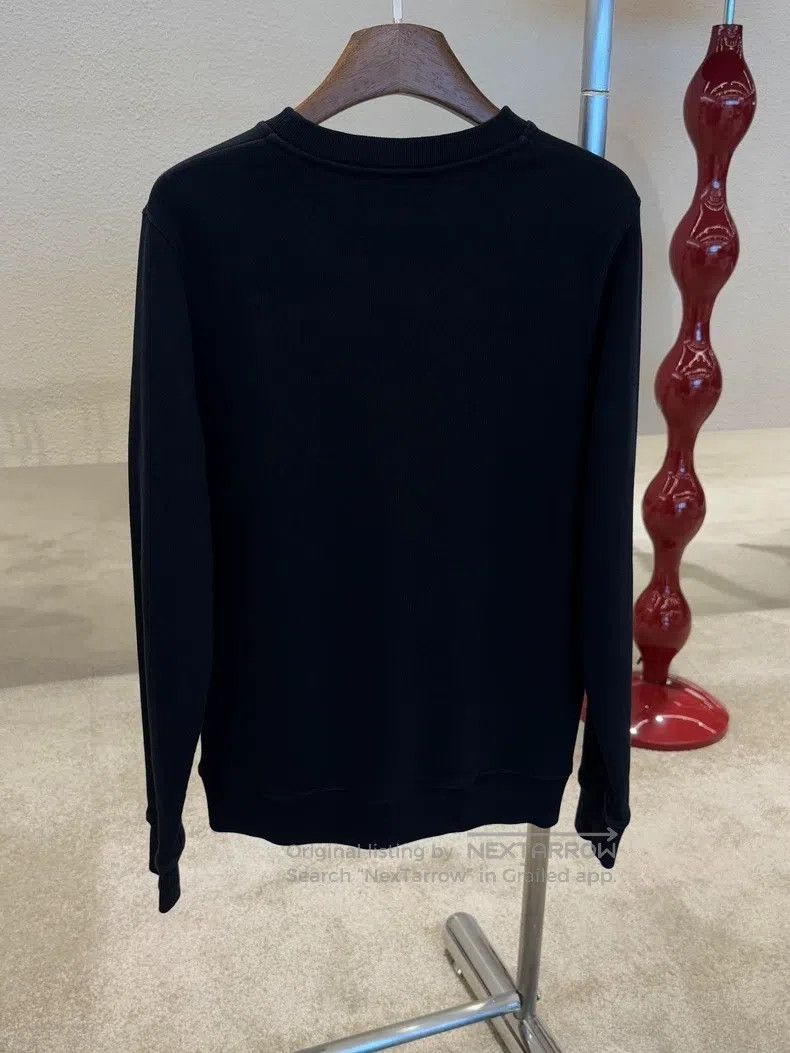 Loewe Loewe Black Embroidered Sweatshirt Size S / US 4 / IT 40 - 2 Thumbnail