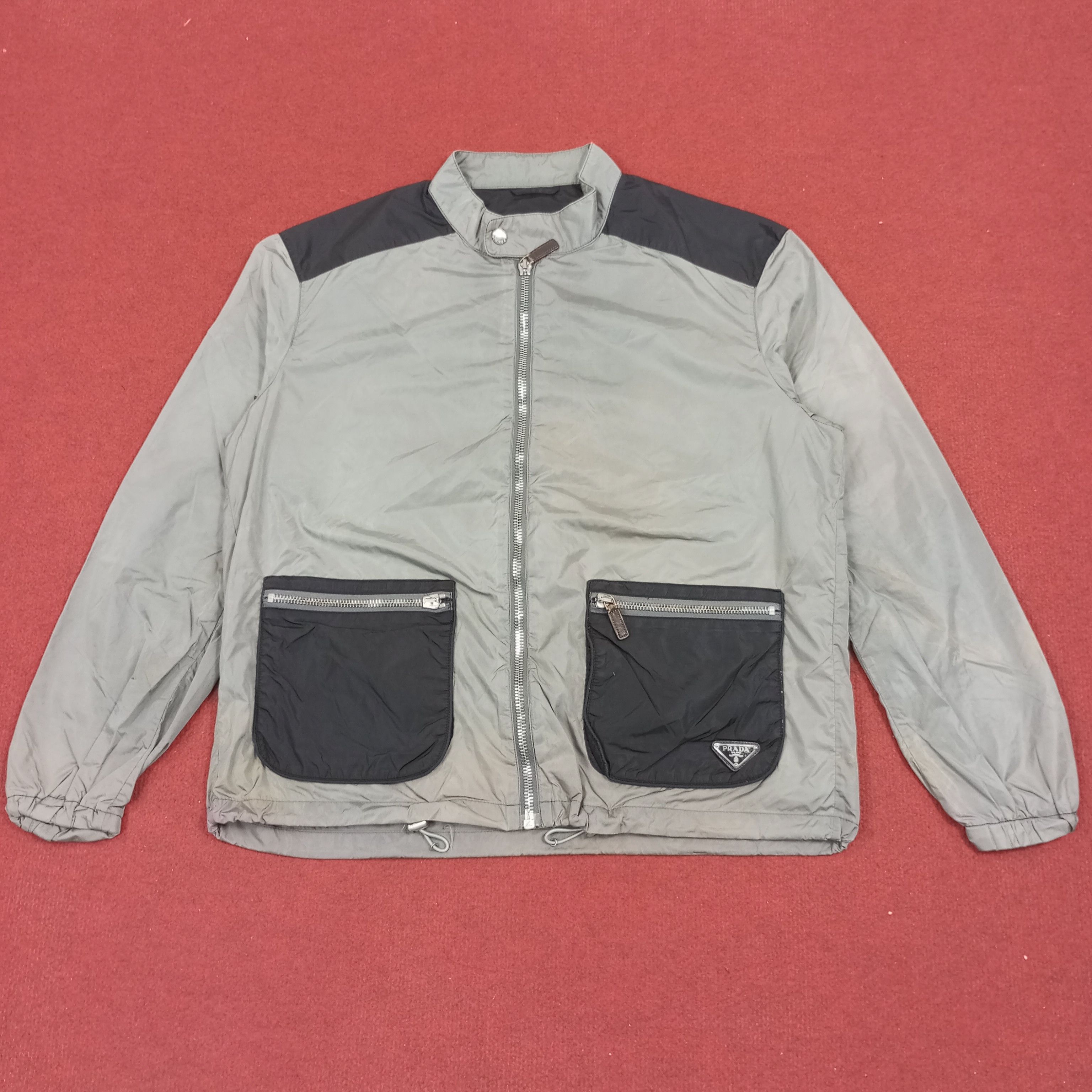 Vintage Prada Italian Fashion Brand Jacket Size US L / EU 52-54 / 3 - 1 Thumbnail