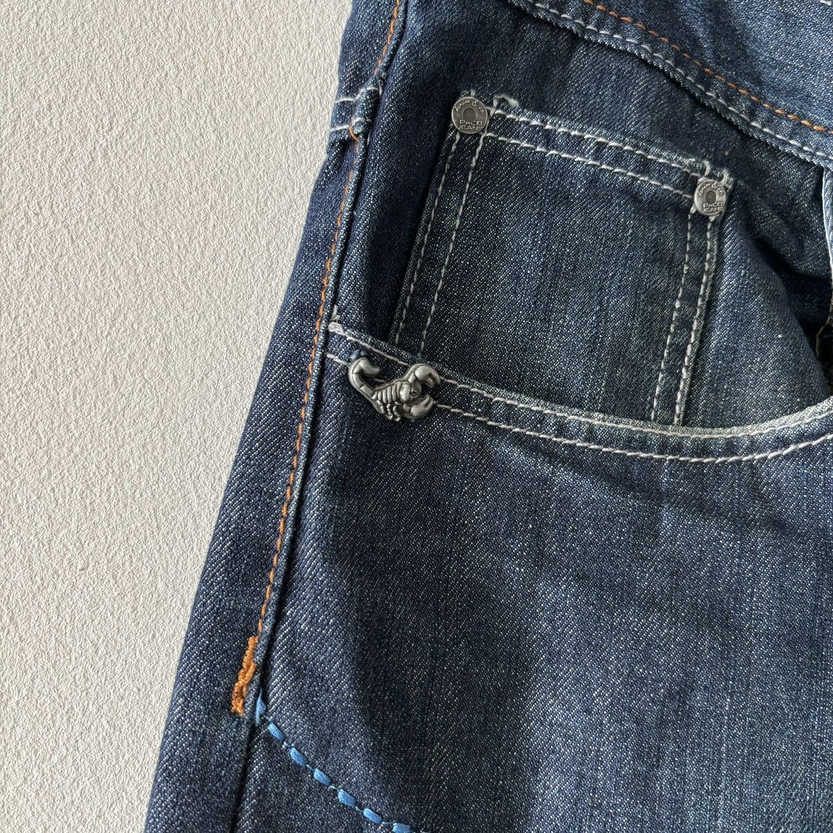 Southpole Vintage Paco Scorpion Jeans Size US 38 / EU 54 - 6 Thumbnail
