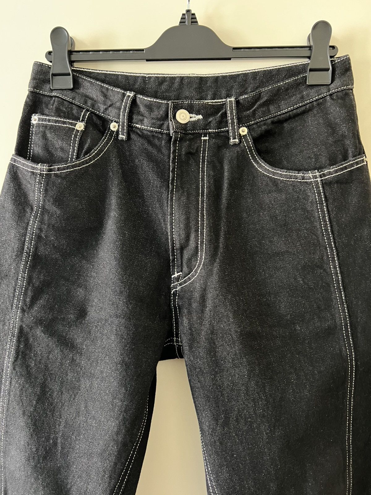 Other Unaffected Black & White Stiching contrast Denim Size US 30 / EU 46 - 2 Thumbnail