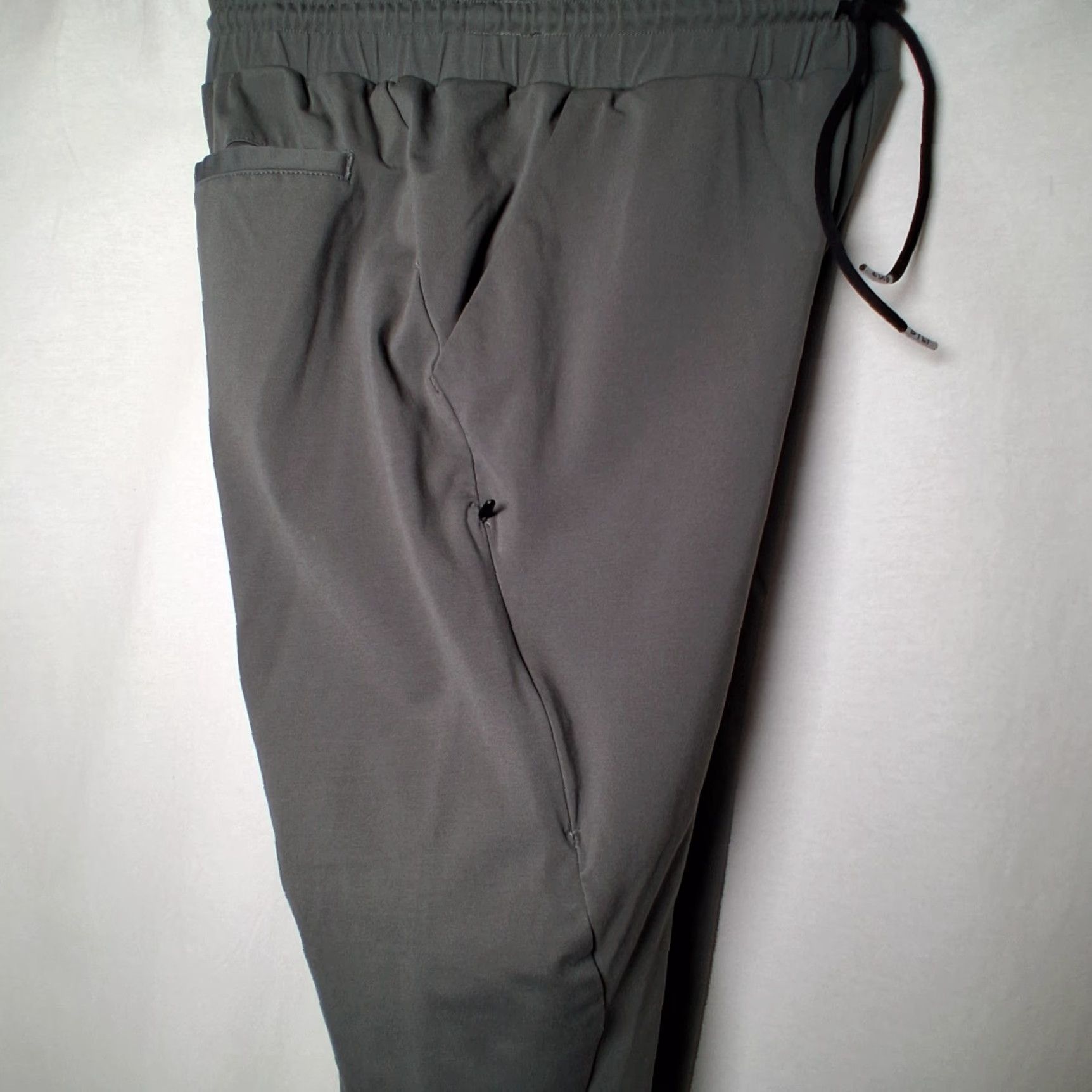 Vintage Bylt Active Jogger Pants Women M Gray Nylon Spandex Viscose Stretch Athletic Pockets Drawstring Regular Inseam 27" Jogger Work Out Athletic Size 32" / US 10 / IT 46 - 7 Thumbnail