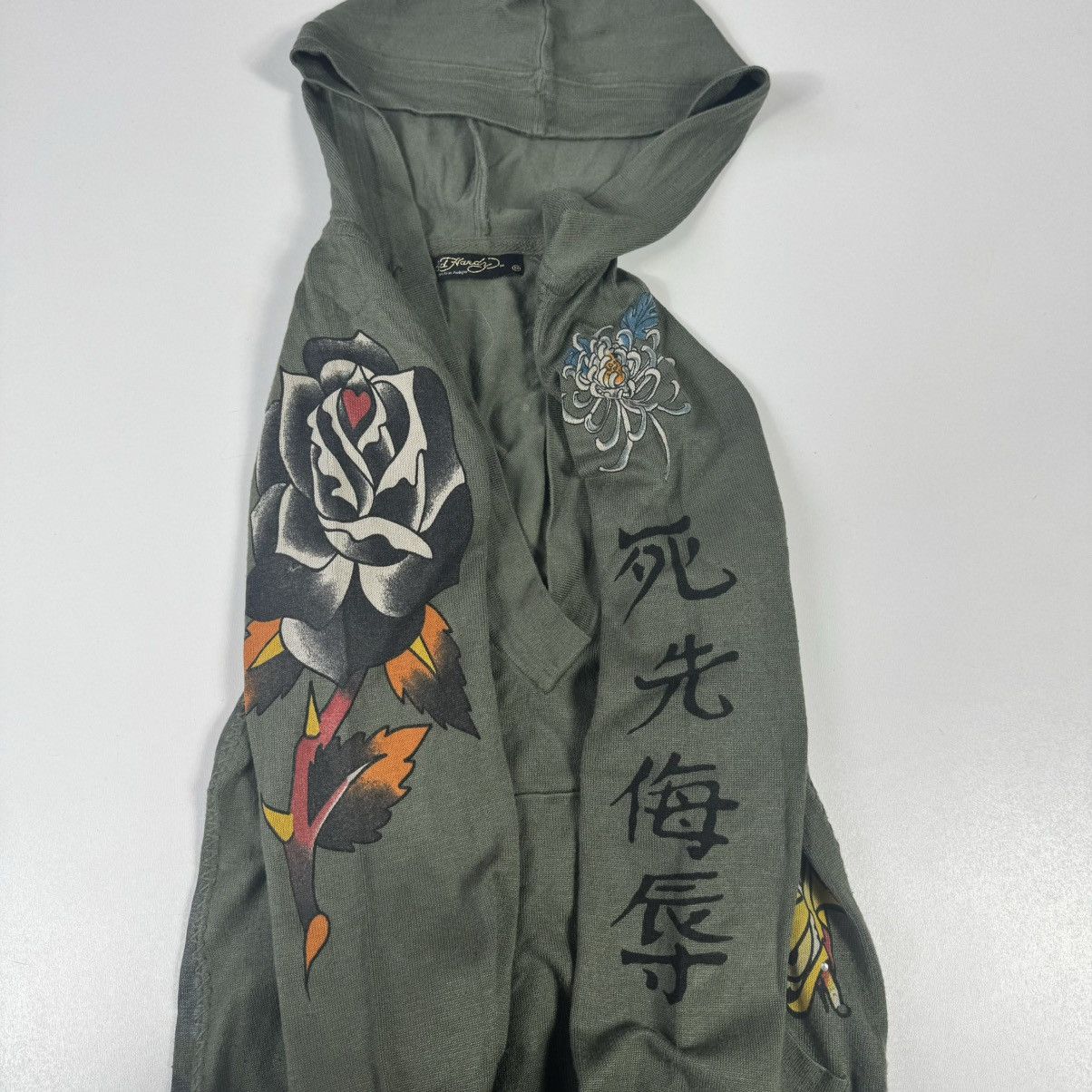 Ed Hardy vintage long hoodie ed hardy y2k christian audigier Size M / US 6-8 / IT 42-44 - 6 Thumbnail