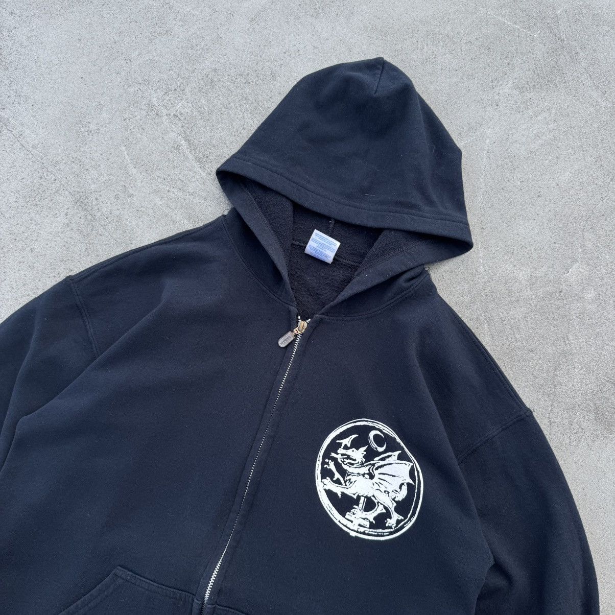 Band Tees Vintage Zip CRADLE OF FILTH GODSPEED THUNDER Metal Hoodie Size US M / EU 48-50 / 2 - 4 Thumbnail