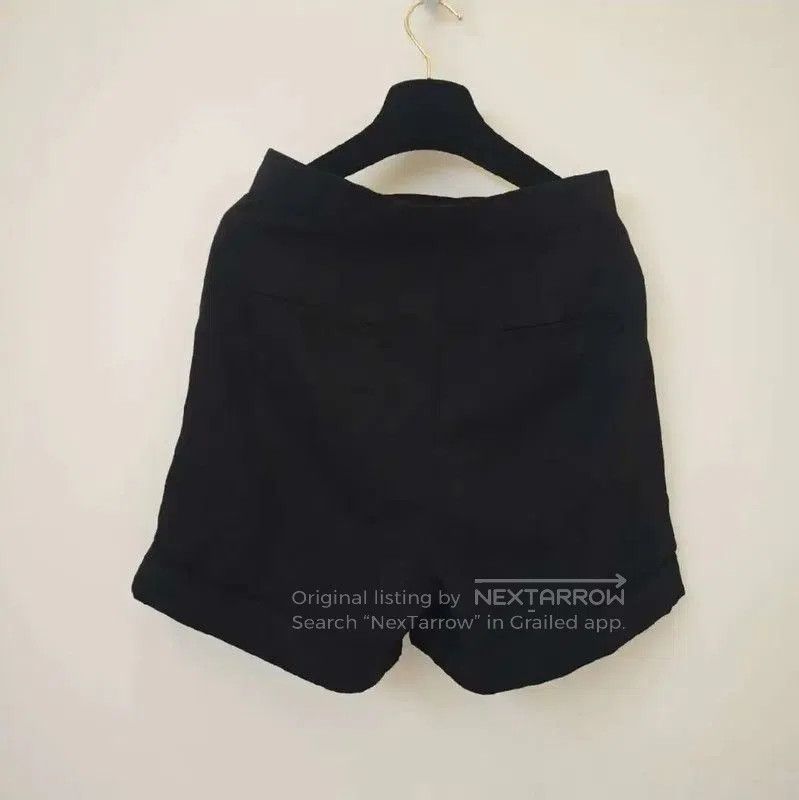 Max Mara MaxMara Black Cotton Women's Shorts . Size 24" / US 00 / IT 34 - 2 Thumbnail