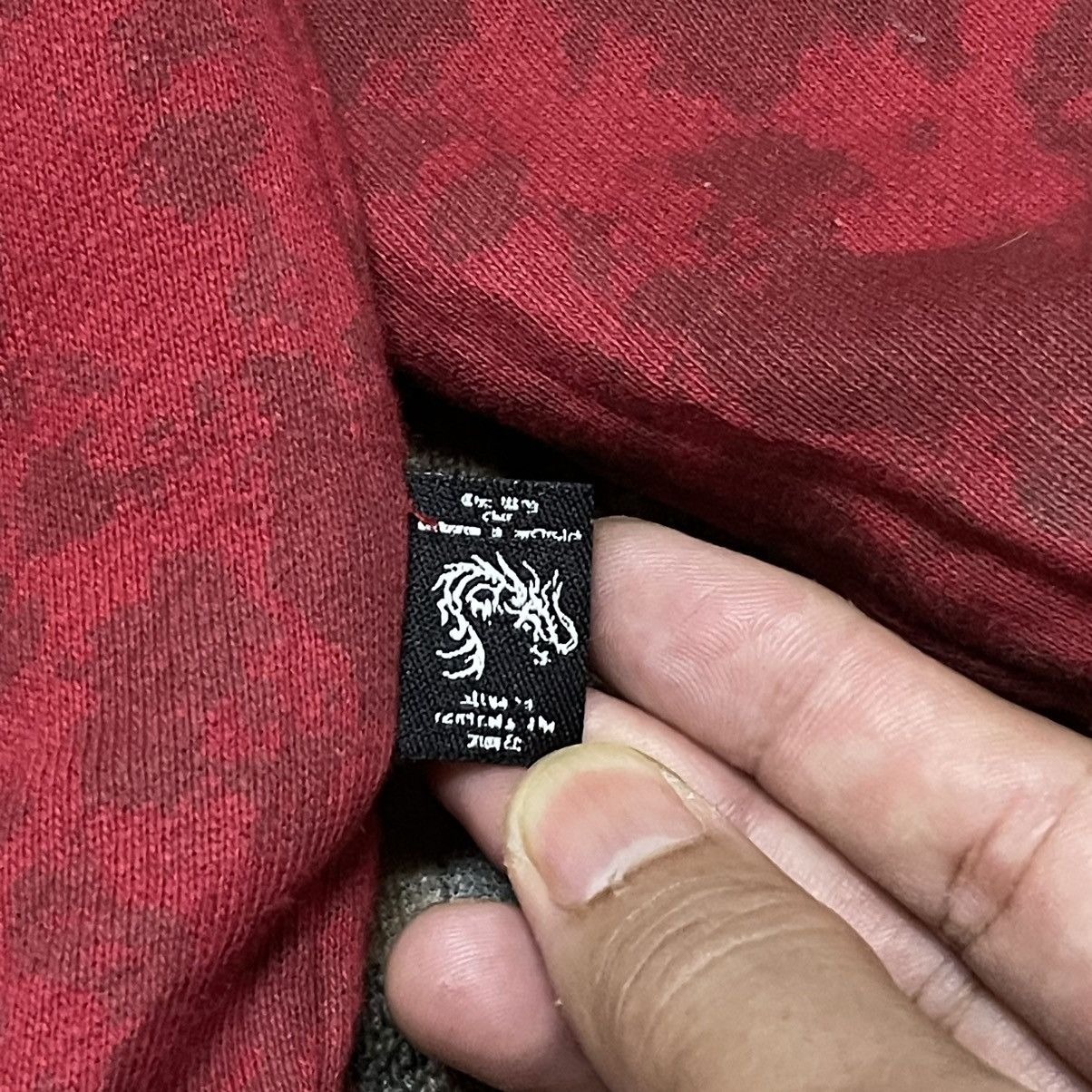 Japanese Brand Vintage DJ Free Dragon Print Fur Zipper Jacket Size US M / EU 48-50 / 2 - 5 Thumbnail
