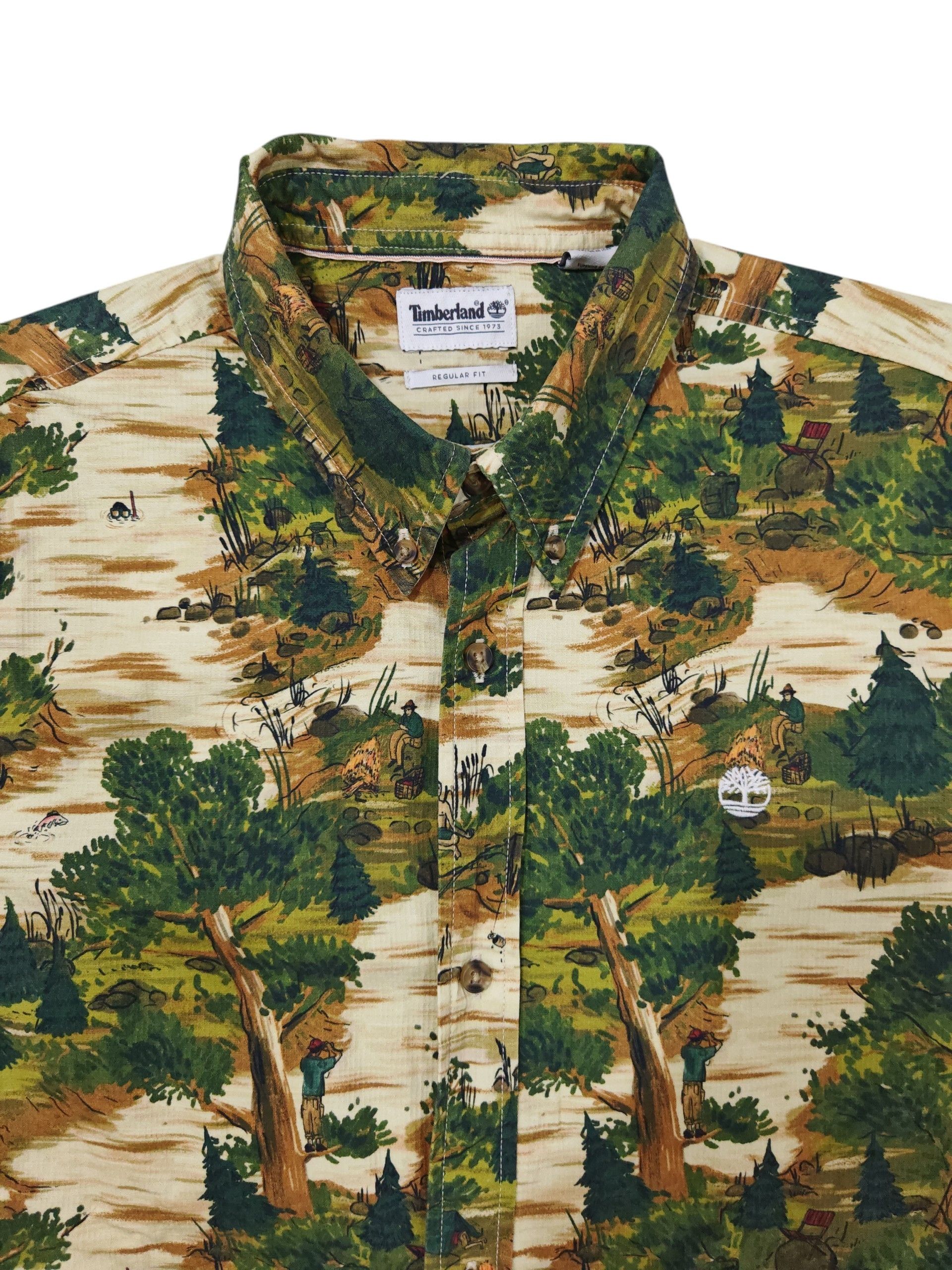 Timberland Timberland Hawaii Shirt - Nice Graphic Size US XL / EU 56 / 4 - 2 Thumbnail