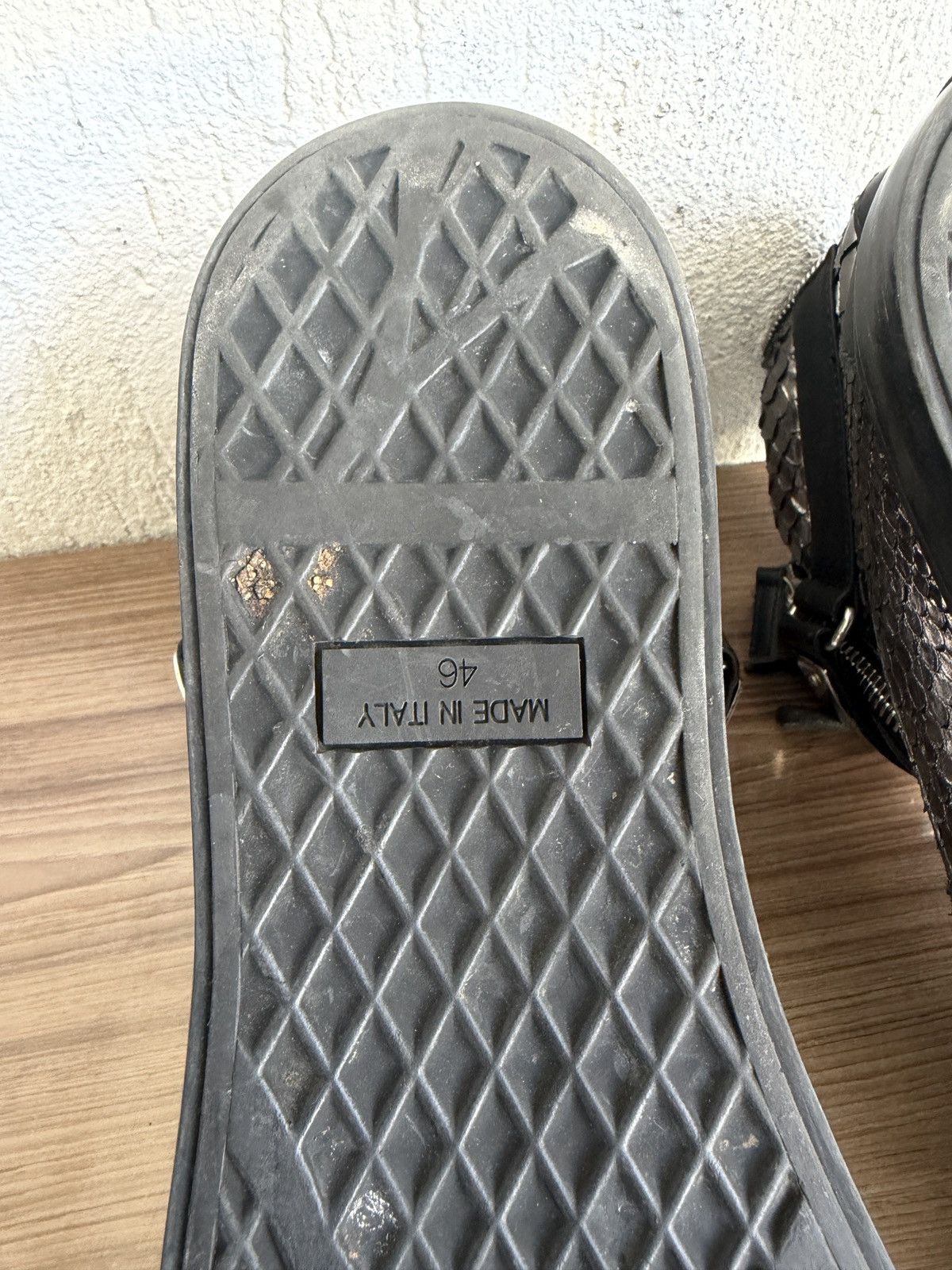 Giuseppe Zanotti Rare‼️🔥Croc embossed leather Size US 13 / EU 46 - 18 Thumbnail