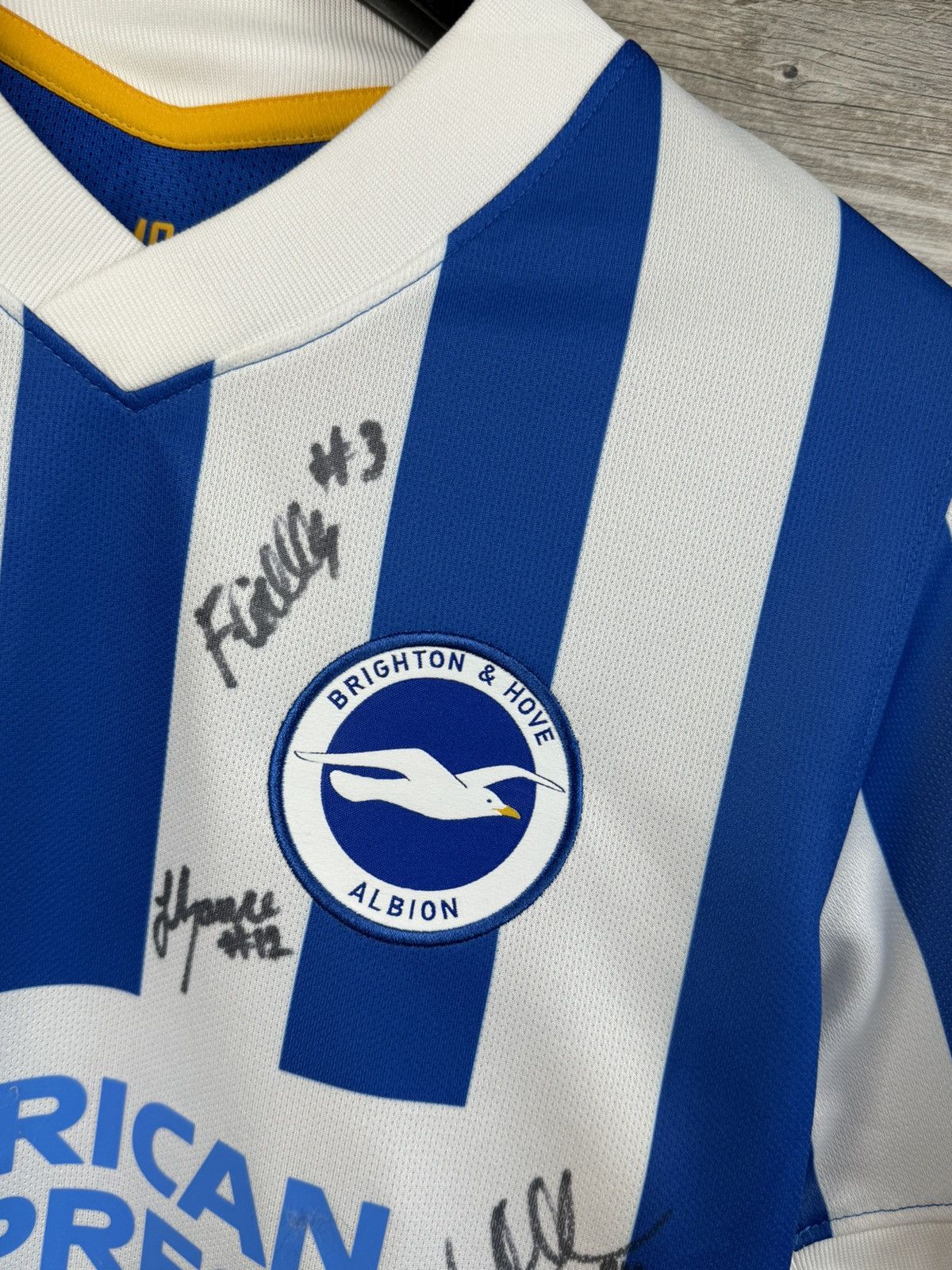 Nike BRIGHTON HOVE ALBION 2021 2022 HOME SHIRT JERSEY NIKE Size US XS / EU 42 / 0 - 4 Thumbnail
