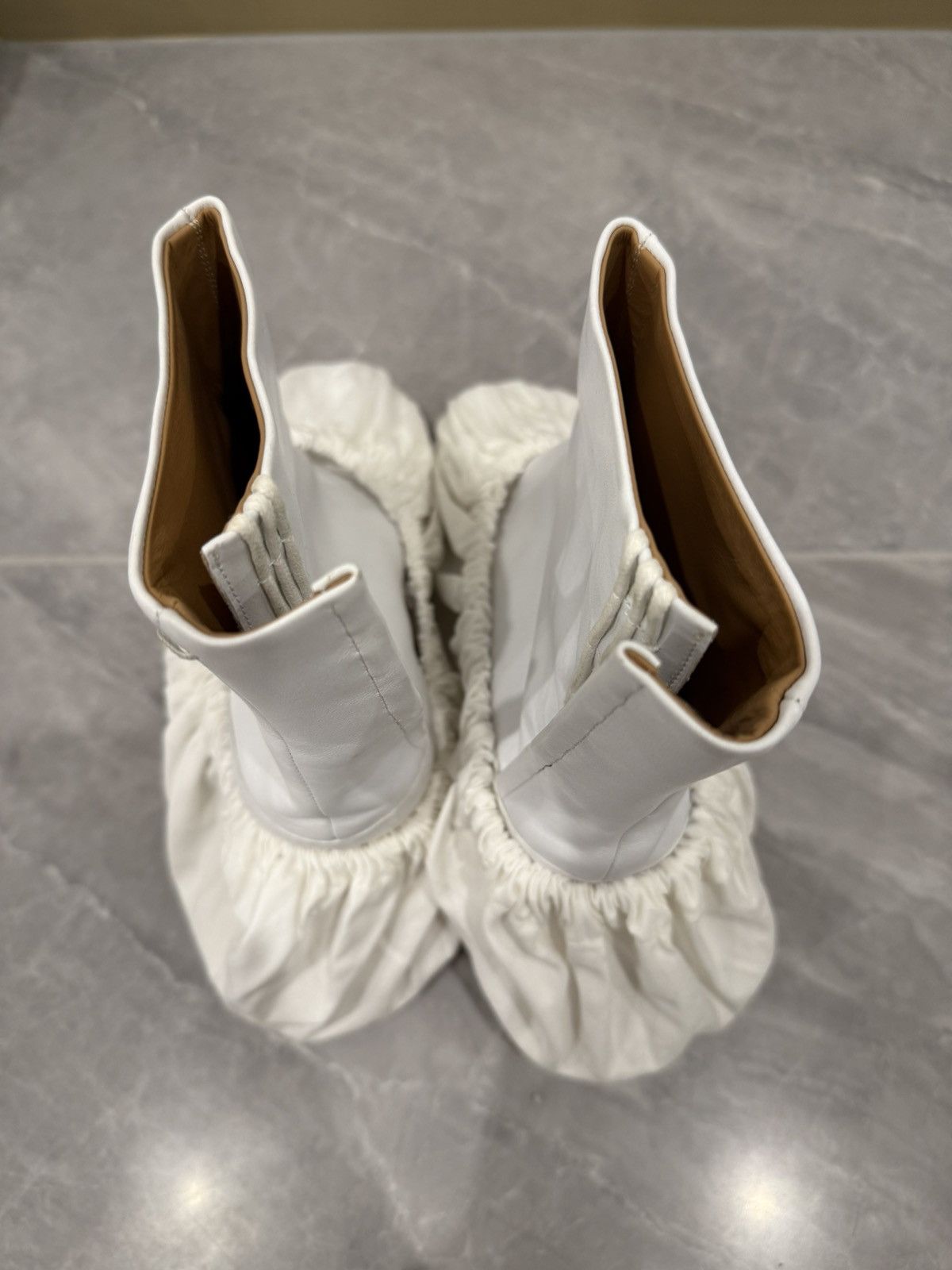 Maison Margiela Maison Margiela Tabi 80mm Leather Ankle Boots Size US 5 / IT 35 - 8 Thumbnail