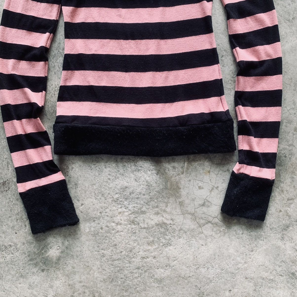 Japanese Brand 2000’s d.i.a gothic stripes jumper Size XS / US 0-2 / IT 36-38 - 2 Thumbnail