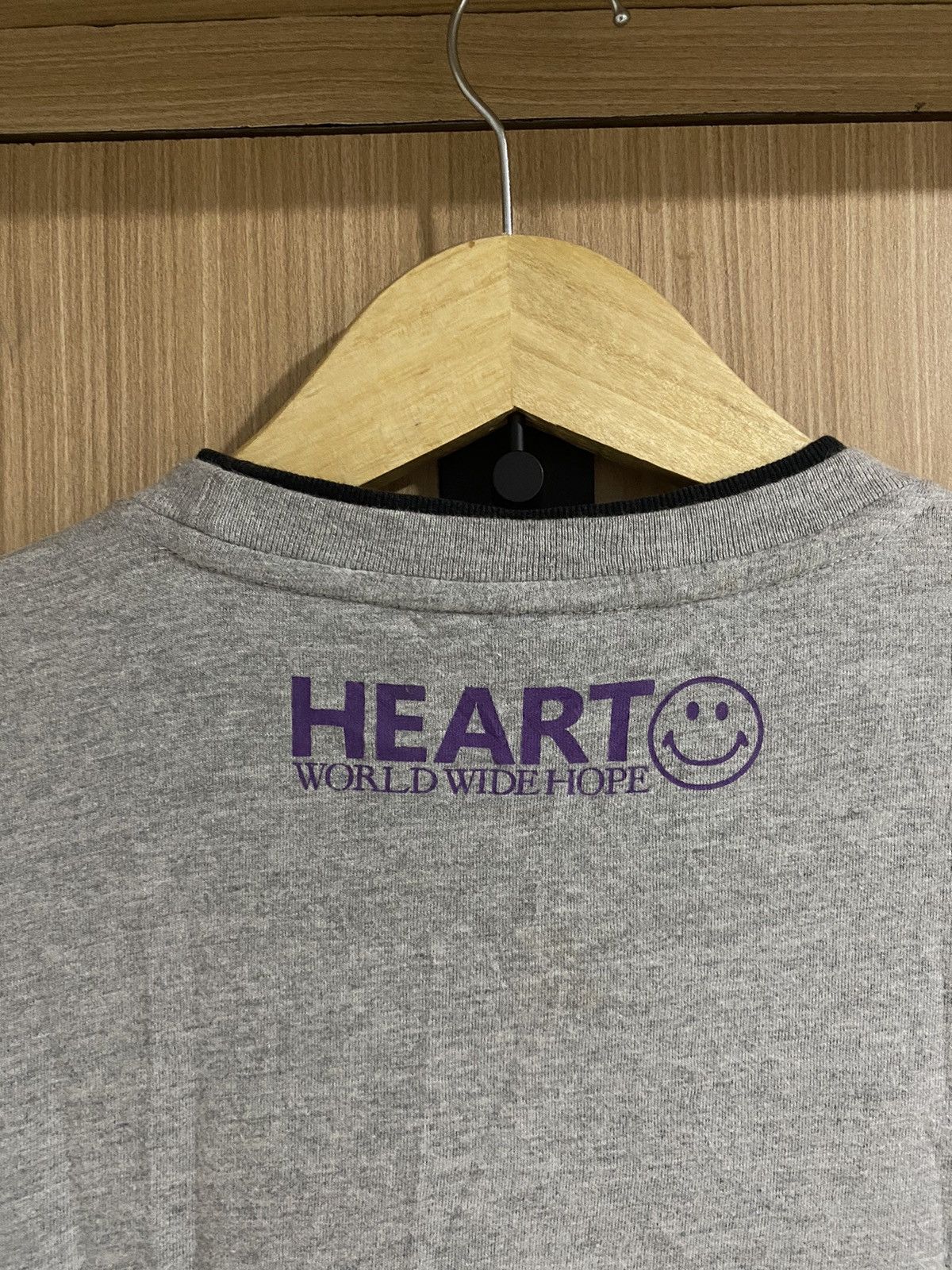 Beauty Beast × If Six Was Nine × Japanese Brand Y2k double layers home boys Heart Word wide Hope Poem Size US M / EU 48-50 / 2 - 7 Thumbnail