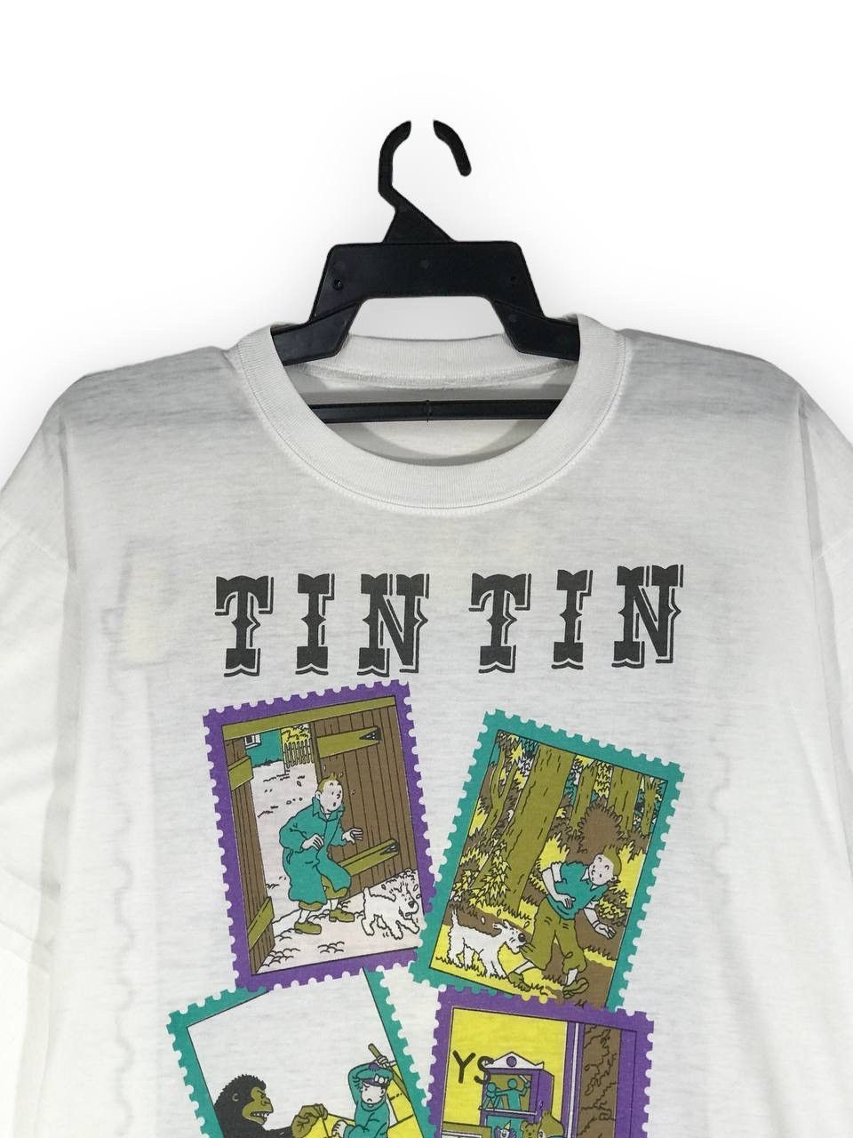 Vintage vintage The adventure of tin tin Size US L / EU 52-54 / 3 - 2 Thumbnail