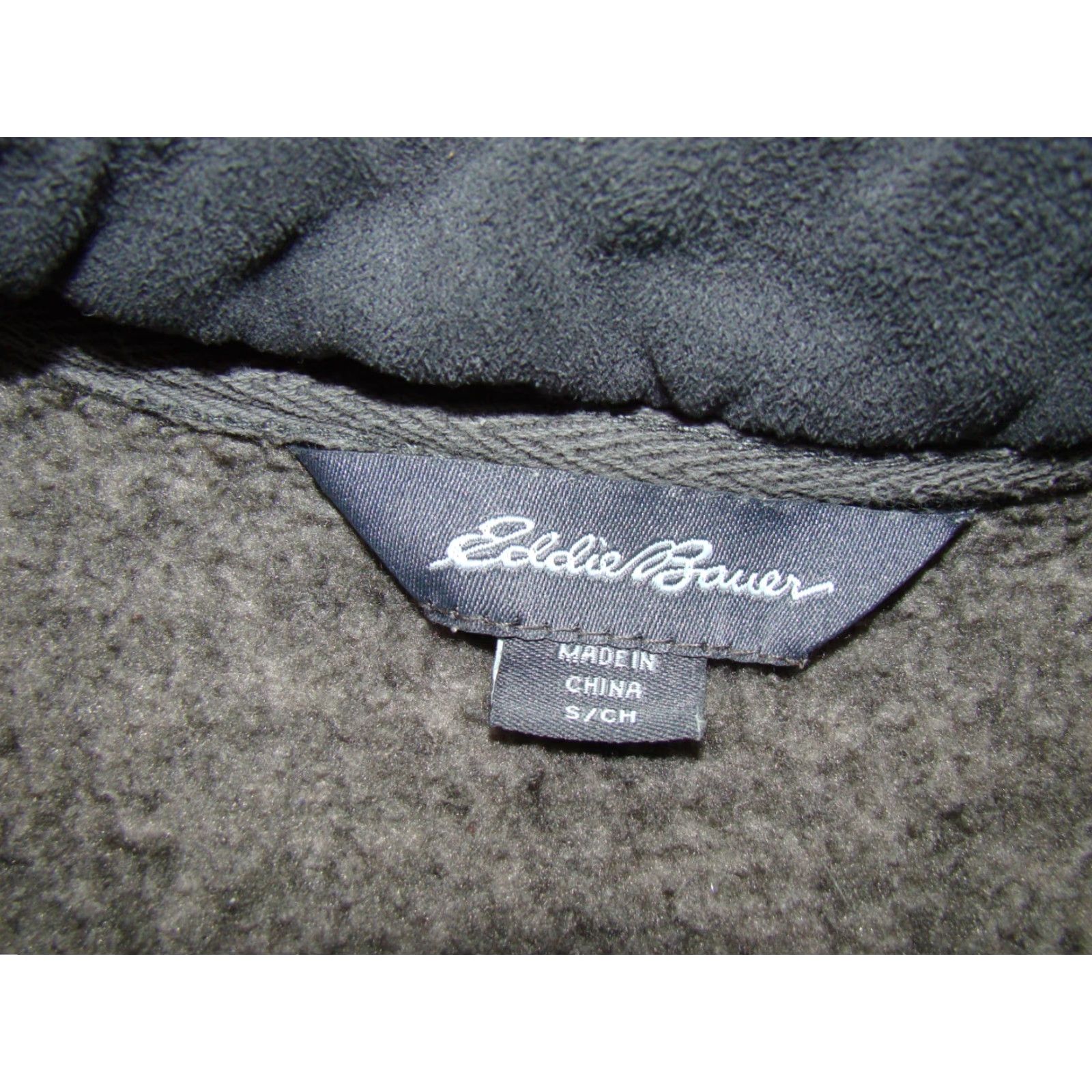 Eddie Bauer Eddie Bauer Mens Small 1/4 Zip Mock Neck Gray Fleece Sweater Size US S / EU 44-46 / 1 - 6 Thumbnail