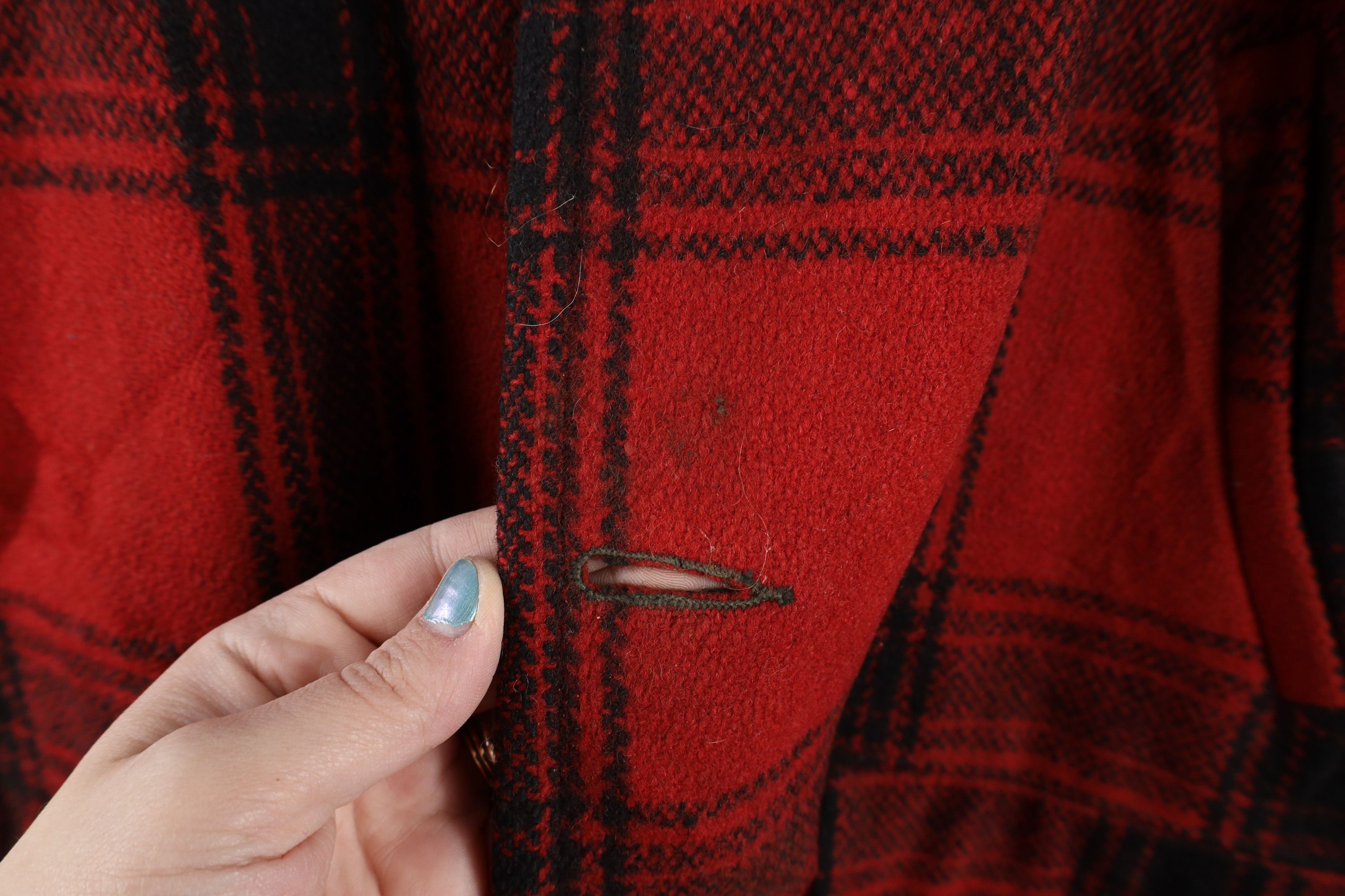 Vintage 50s 60s Streetwear Wool Mackinaw Jacket USA