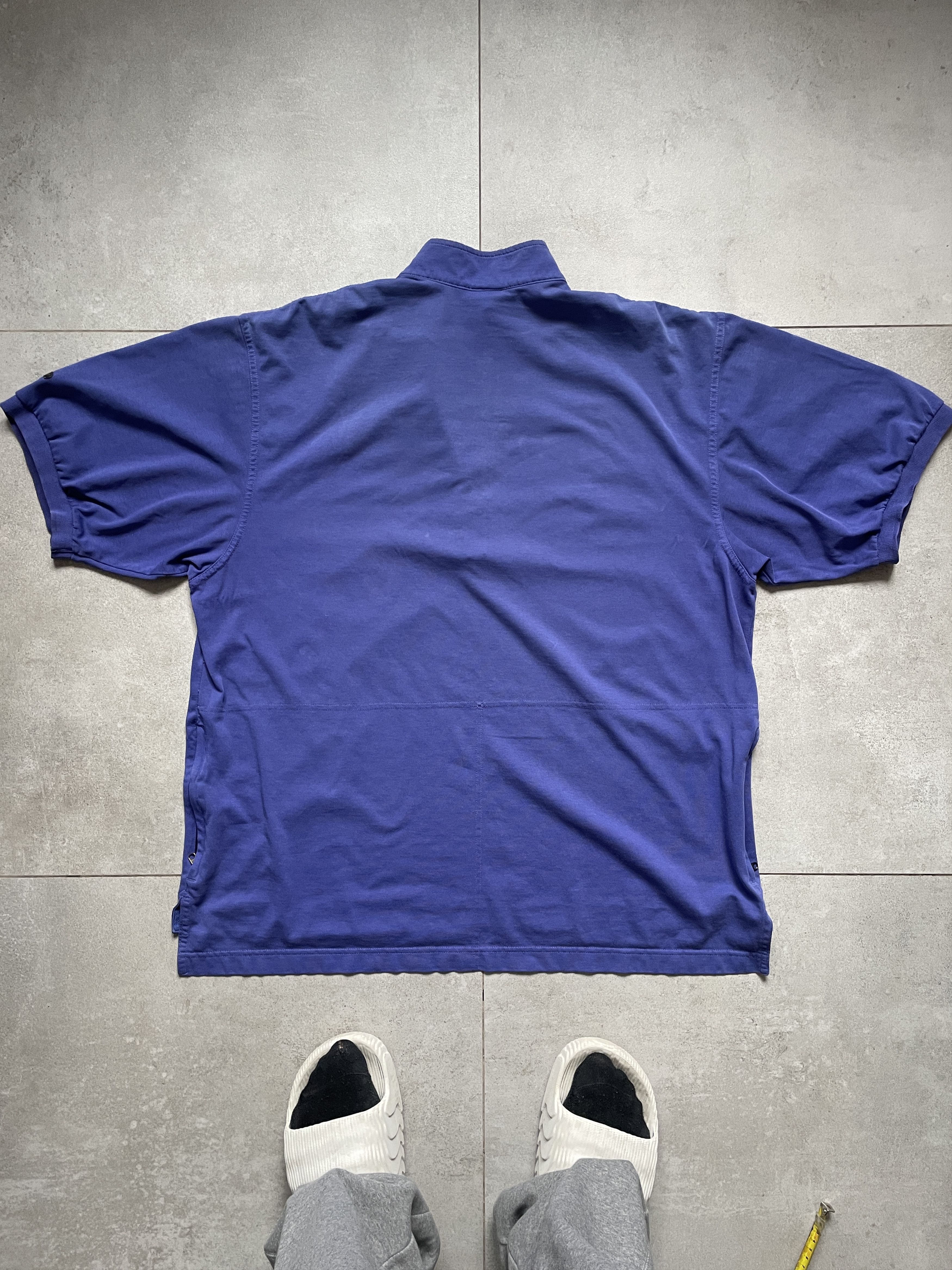 Nike Y2K NIKE NAVY BLUE ANDRE AGASSI TENNIS POLO SHIRT POCKETS Size US L / EU 52-54 / 3 - 2 Thumbnail