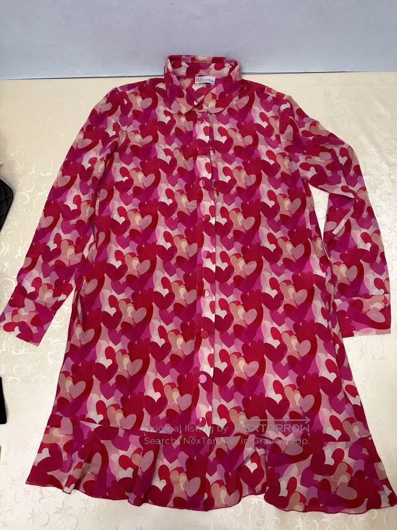 Valentino Valentino Love print dress Size S / US 4 / IT 40 - 2 Thumbnail