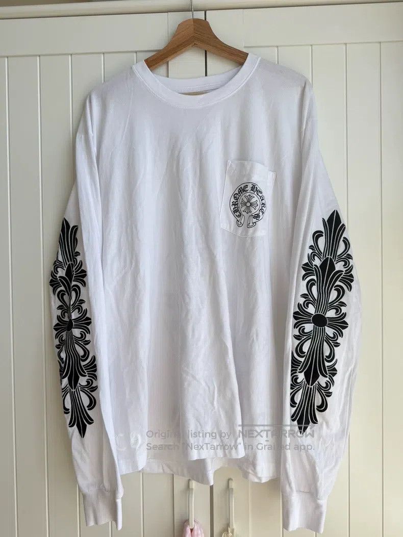 Chrome Hearts Chrome Hearts Size XL Horseshoe scroll long sleeve Size US XL / EU 56 / 4 - 1 Thumbnail