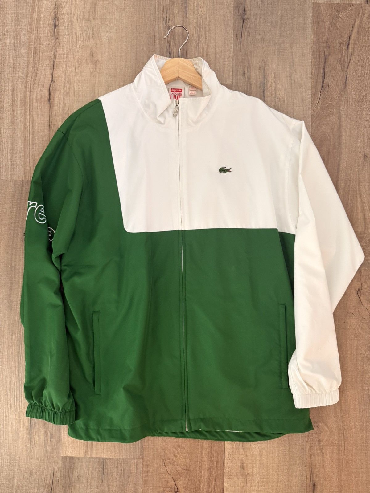Lacoste × Streetwear × Supreme SUPREME X LACOSTE TRACK JACKET 