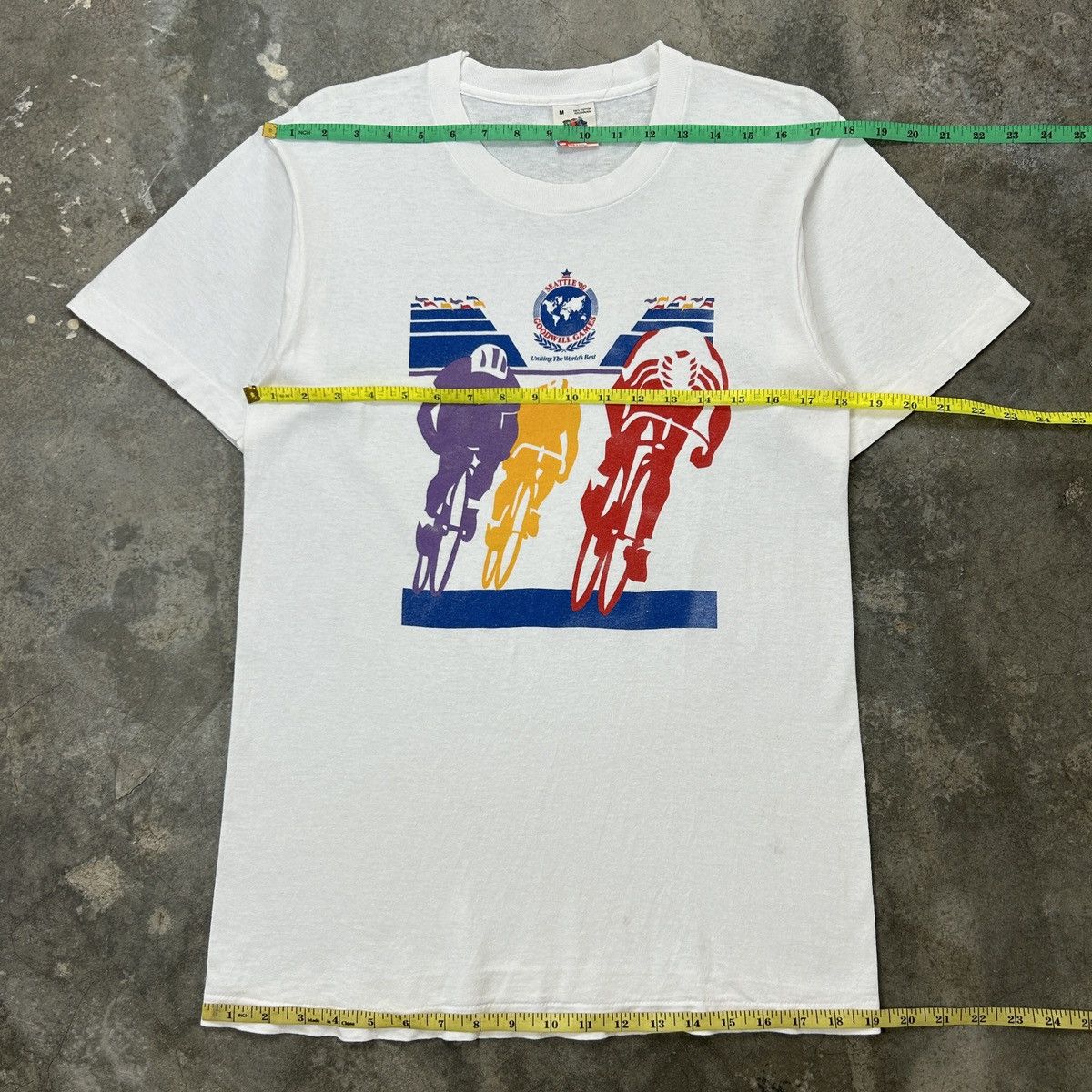 Vintage 1990 Goodwill Games Seattle Size US S / EU 44-46 / 1 - 7 Thumbnail