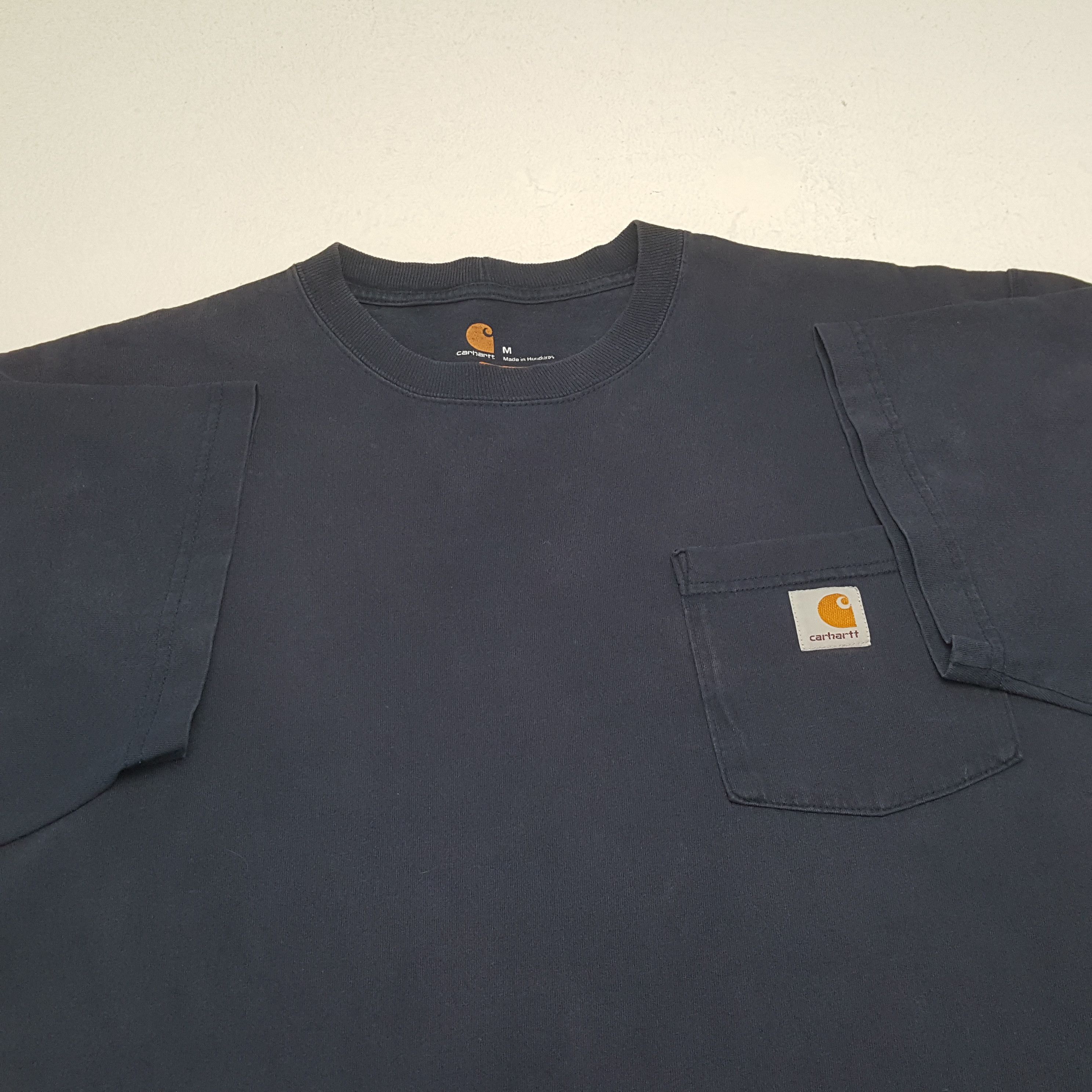 Carhartt Carhartt Logo Pocket Design Tshirt RR25 Size US XL / EU 56 / 4 - 7 Thumbnail