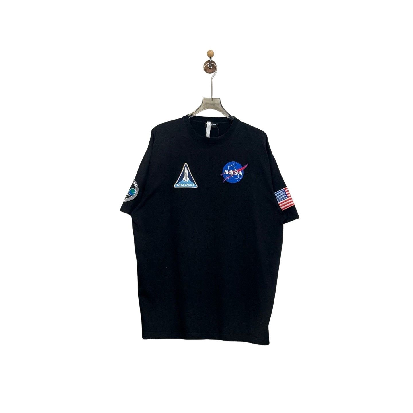 Balenciaga Balenciaga NASA Patch T-Shirt US M Size US M / EU 48-50 / 2 - 1 Thumbnail