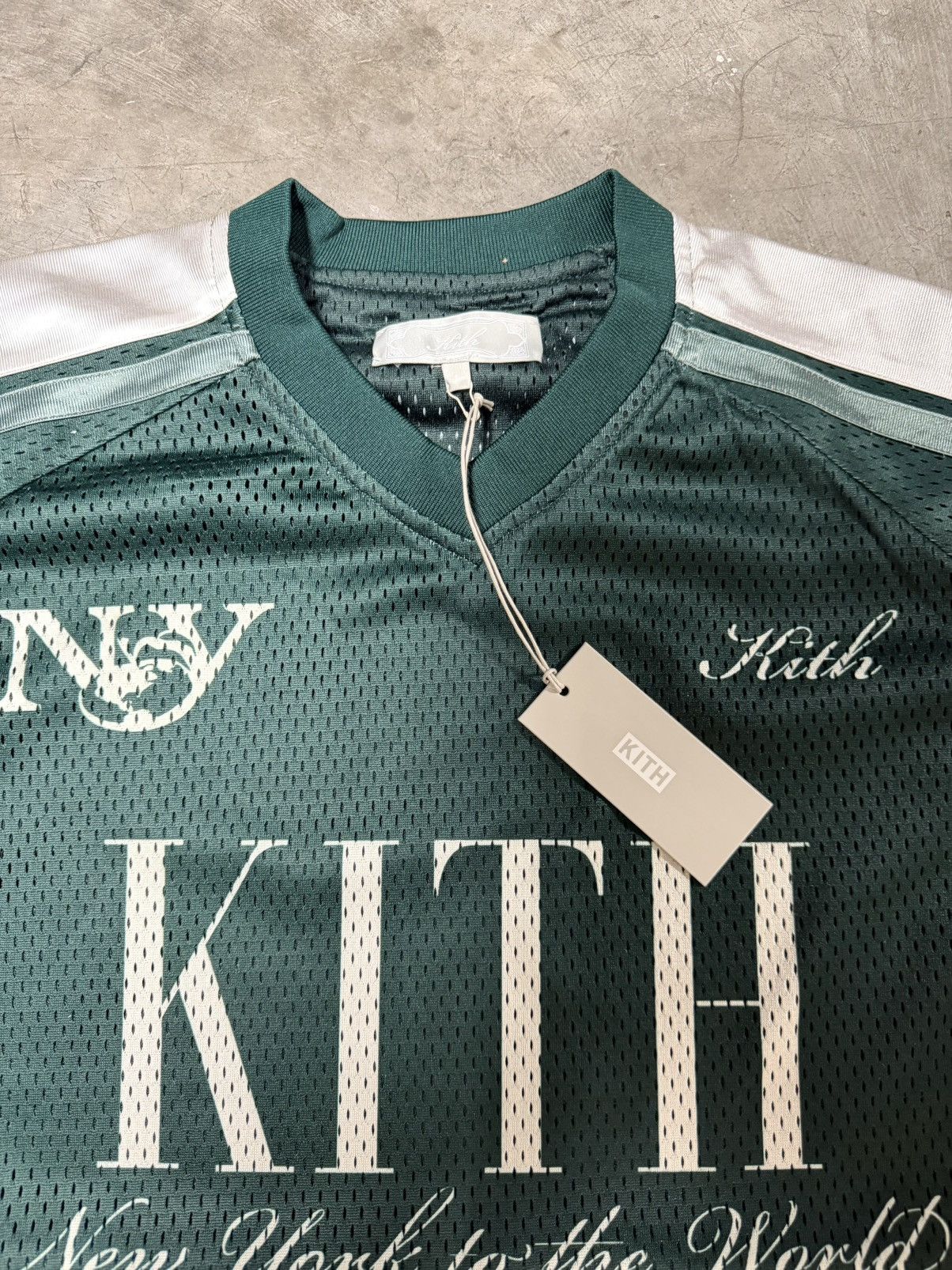 Kith KITH Mesh Leon Jersey “Stadium” Size US L / EU 52-54 / 3 - 4 Thumbnail