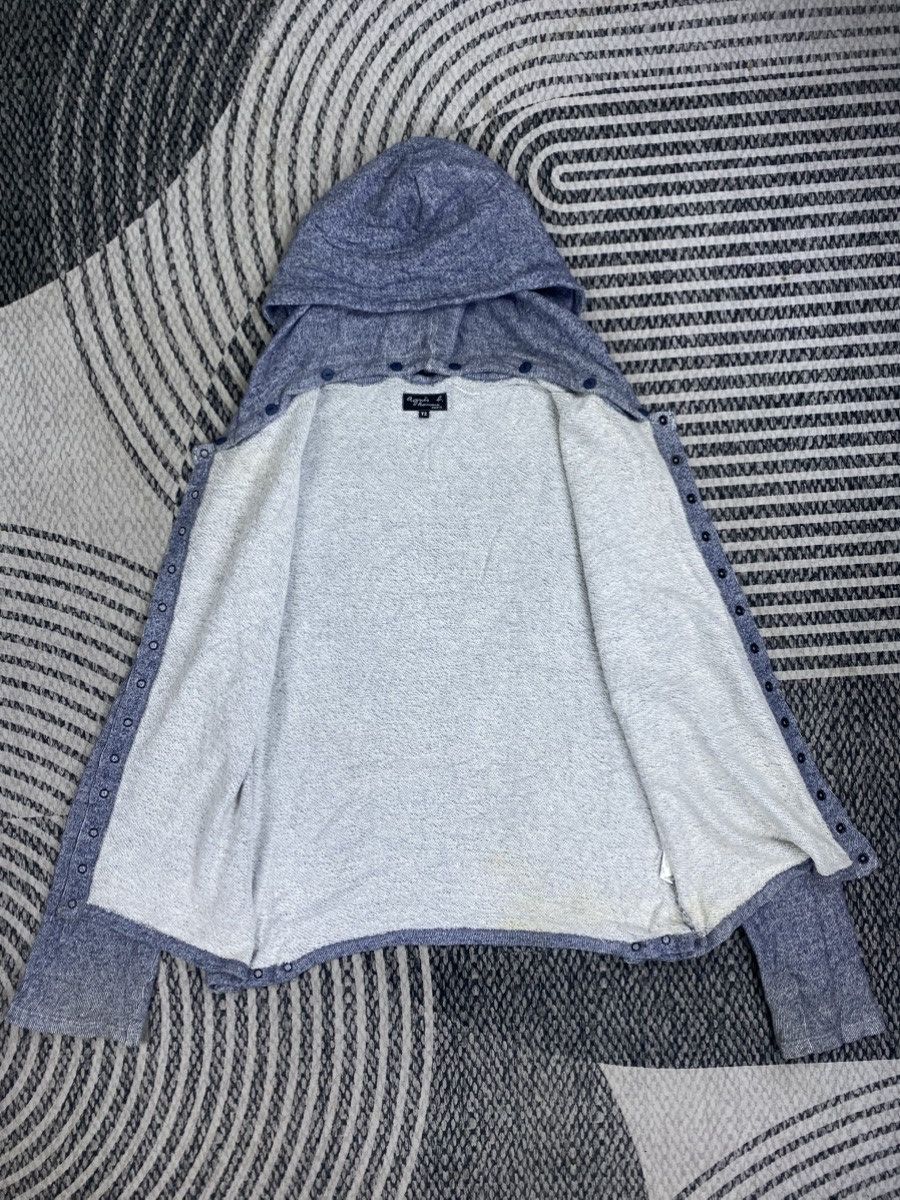 agnes b. Vintage Agnes b Homme Removable Hooded Cardigan Style Size US M / EU 48-50 / 2 - 5 Thumbnail