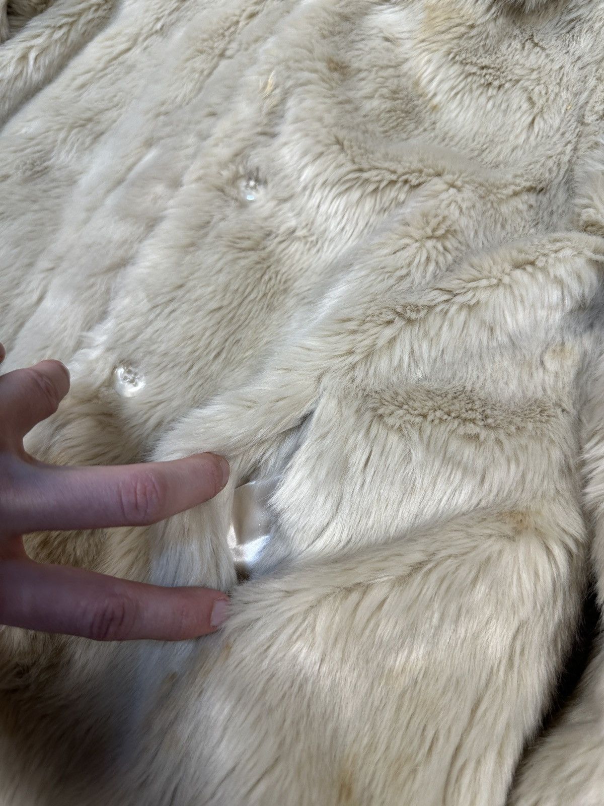Other Y2K Vintage Fur Jacket Streetwear Rare Avant Garde Style VTg Size M / US 6-8 / IT 42-44 - 2 Thumbnail