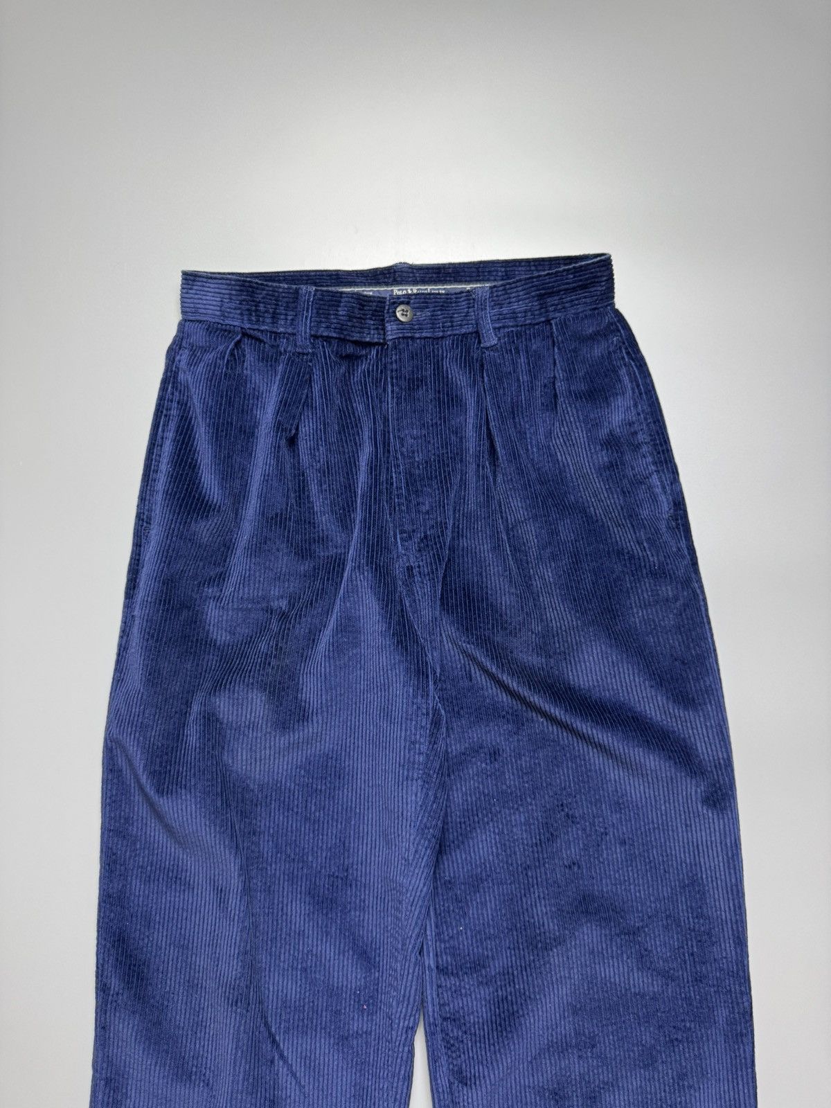 Polo Ralph Lauren Ralph Lauren - Corduroy Blue Regular fit Pants Size US 28 / EU 44 - 3 Thumbnail