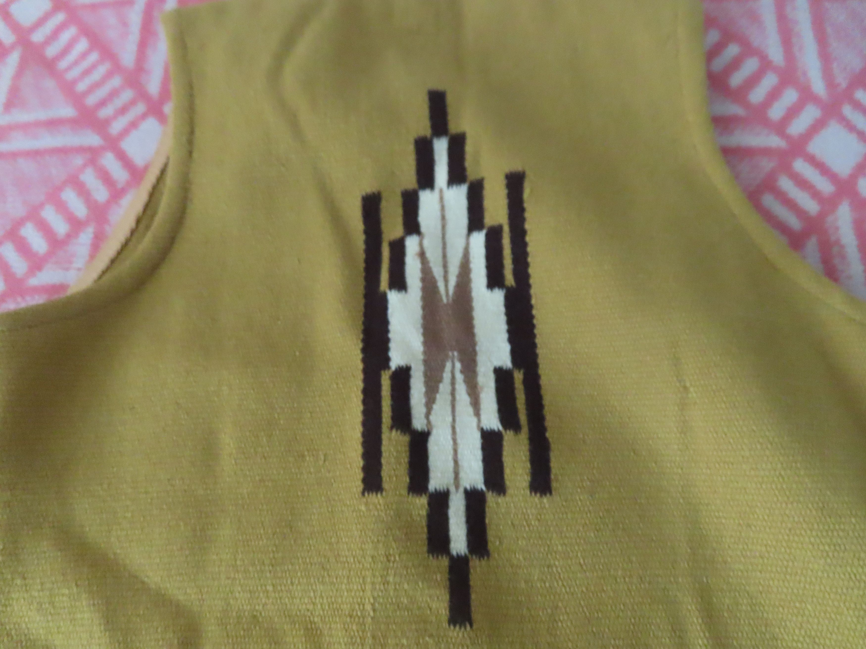 Handmade × Vintage 1960’s Chimayo Ortega’s 100% Wool Vest Hand Made Size US M / EU 48-50 / 2 - 7 Thumbnail