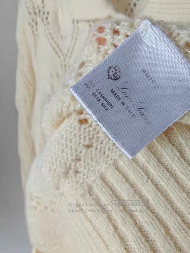 Loro Piana Loro Piana Cashmere Knitted Cardigan Size XS / US 0-2 / IT 36-38 - 3 Thumbnail