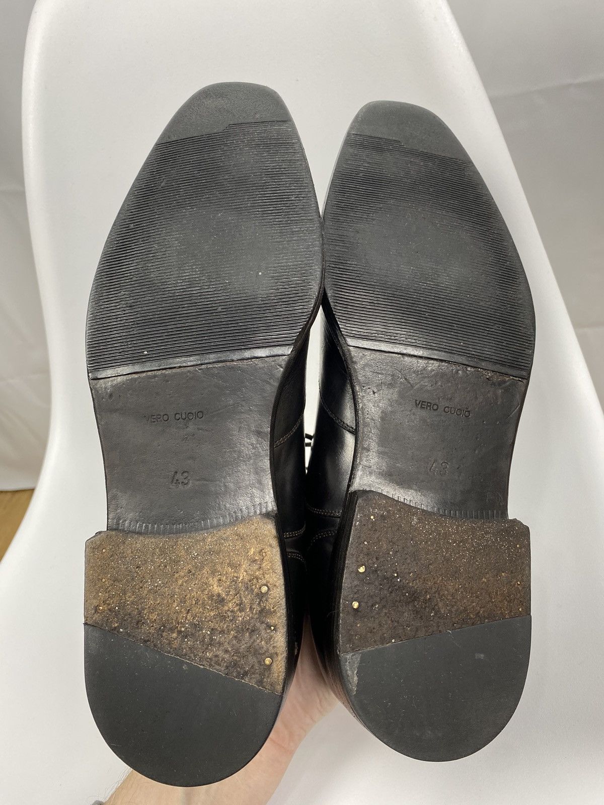 Canali Canali Men's Italy Euro Size 43 US 10 Leather Dress Shoes Size US 10 / EU 43 - 7 Thumbnail
