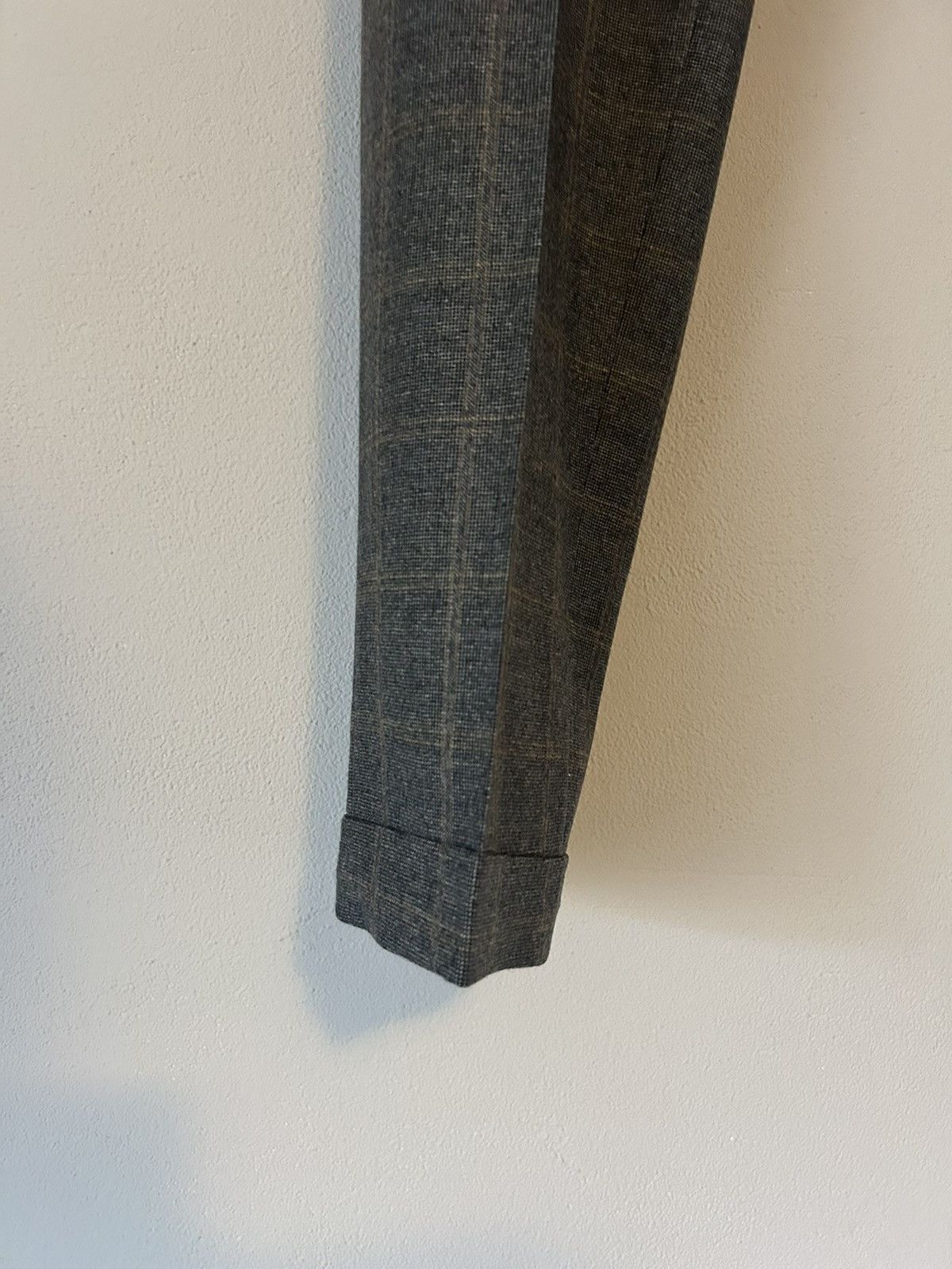 Valentino AW2008 Checkered Gray Wool Pants Size US 36 / EU 52 - 5 Thumbnail