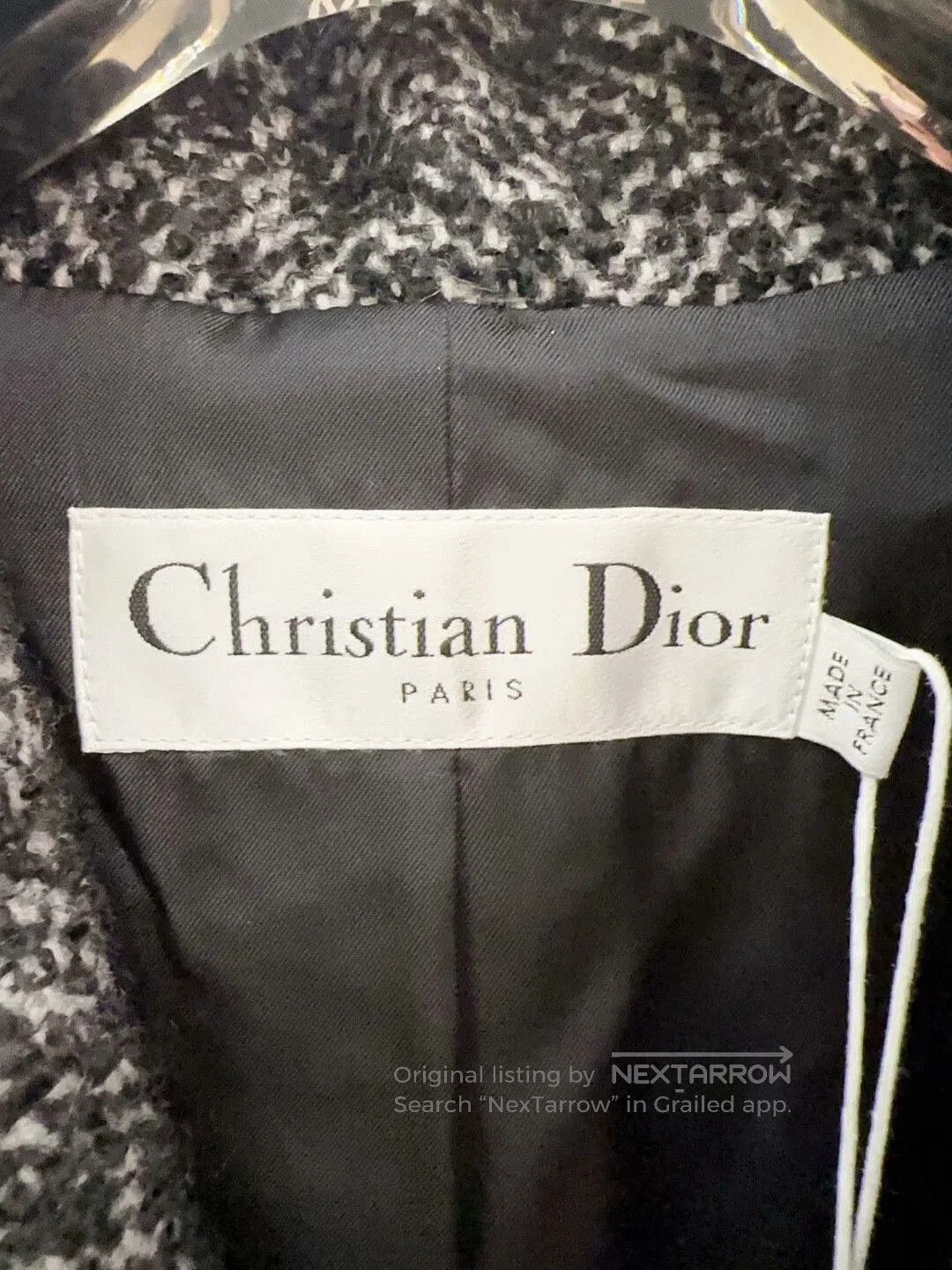Dior dior snowflake wool coat size 34. Size US XS / EU 42 / 0 - 3 Thumbnail