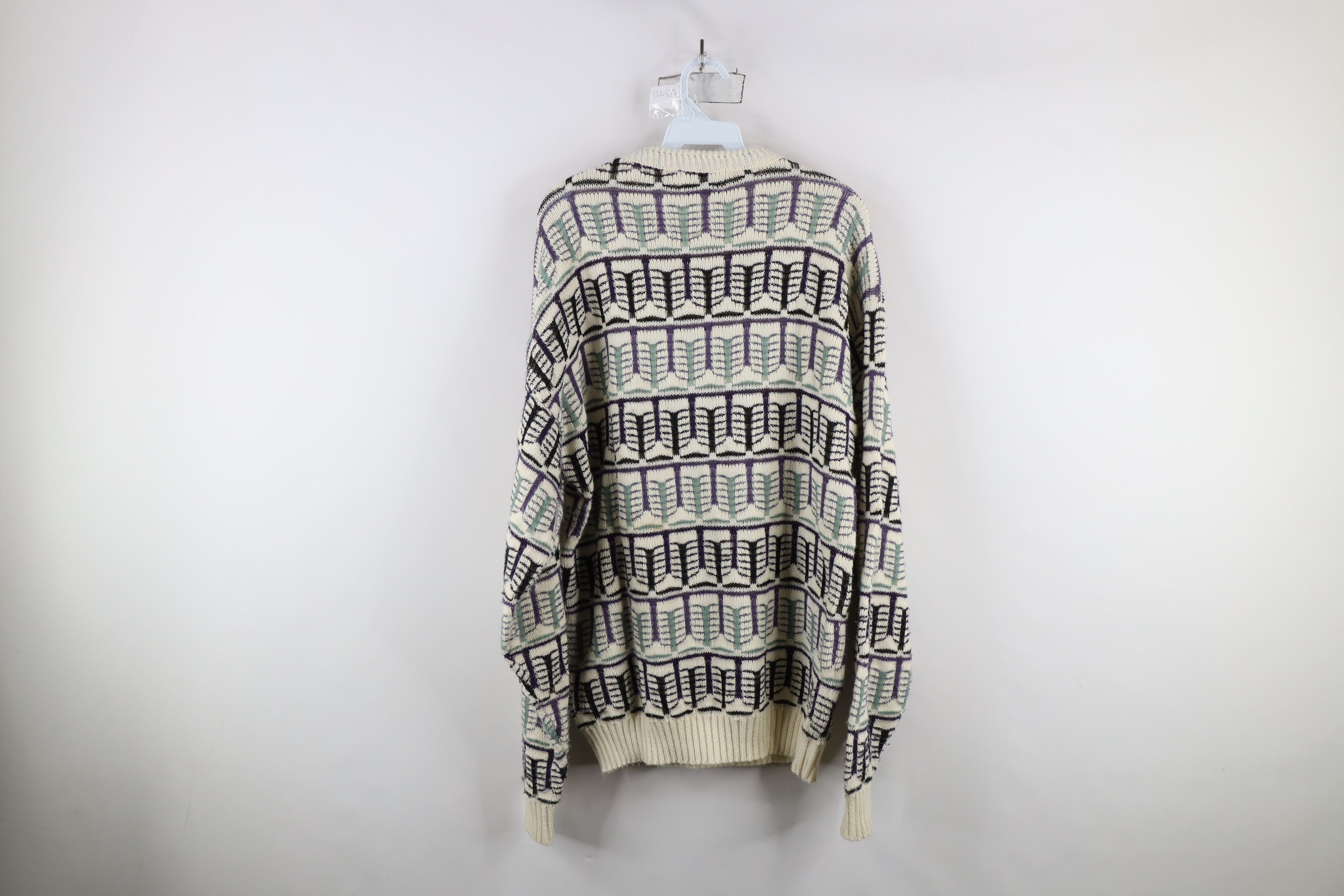 Vintage Vintage 90s Coogi Style Ed Bassmaster Knit Sweater USA Size US M / EU 48-50 / 2 - 11 Thumbnail
