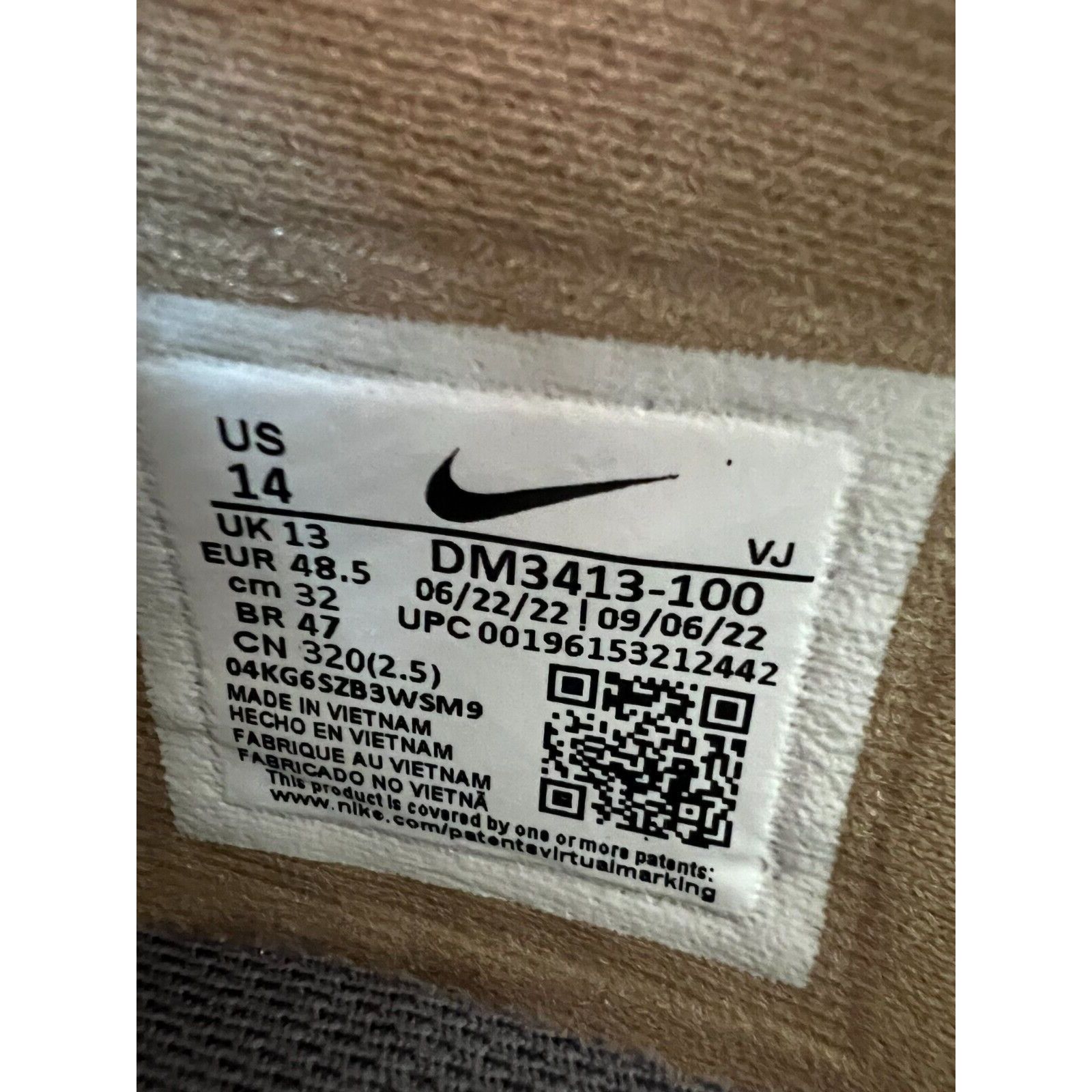 Nike Nike Zoom Pegasus Turbo Next Nature White Light Bone Men 14 Size US 14 / EU 47 - 3 Thumbnail