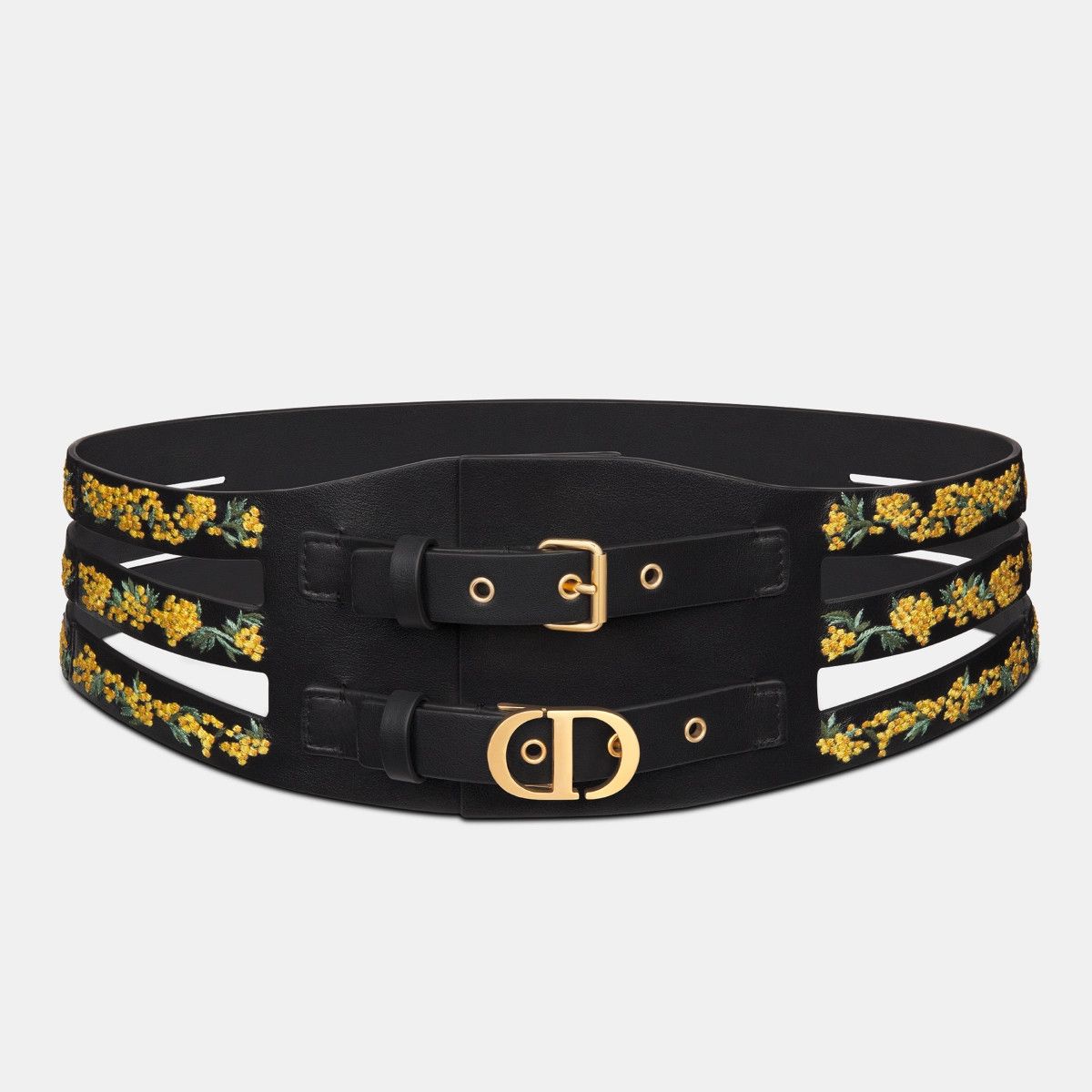 Dior o1bcso1str0126 Size:OS/30 Montaigne Corset Belt in Black Size ONE SIZE - 1 Thumbnail