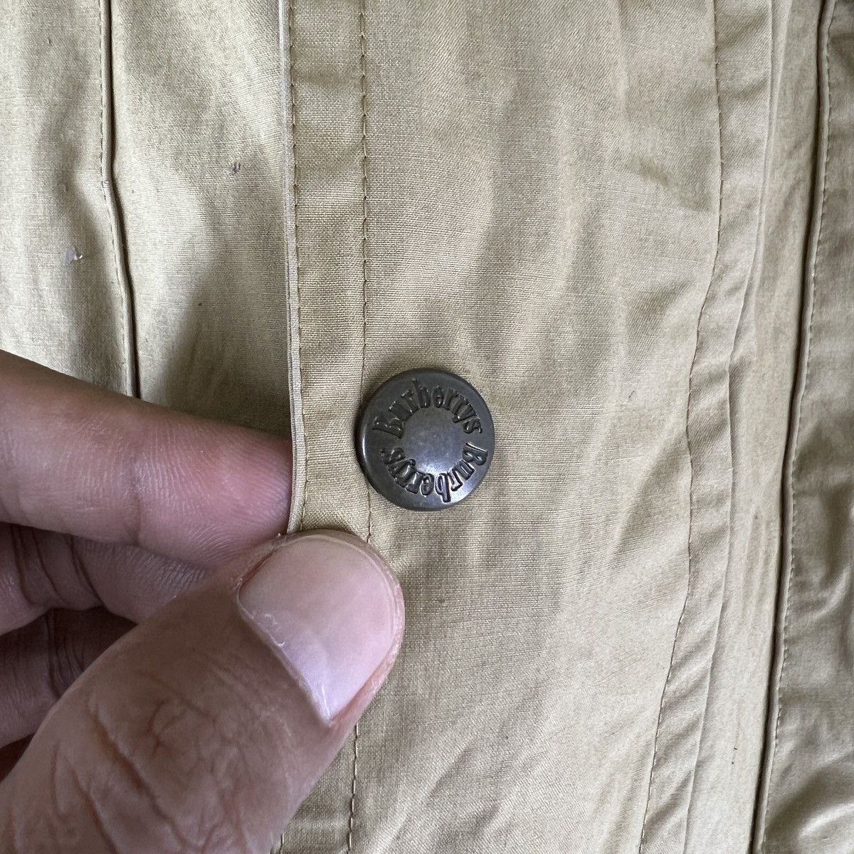 Burberry Burberrys' Trek and Travel cotton jacket beige/khaki color Size US L / EU 52-54 / 3 - 11 Thumbnail