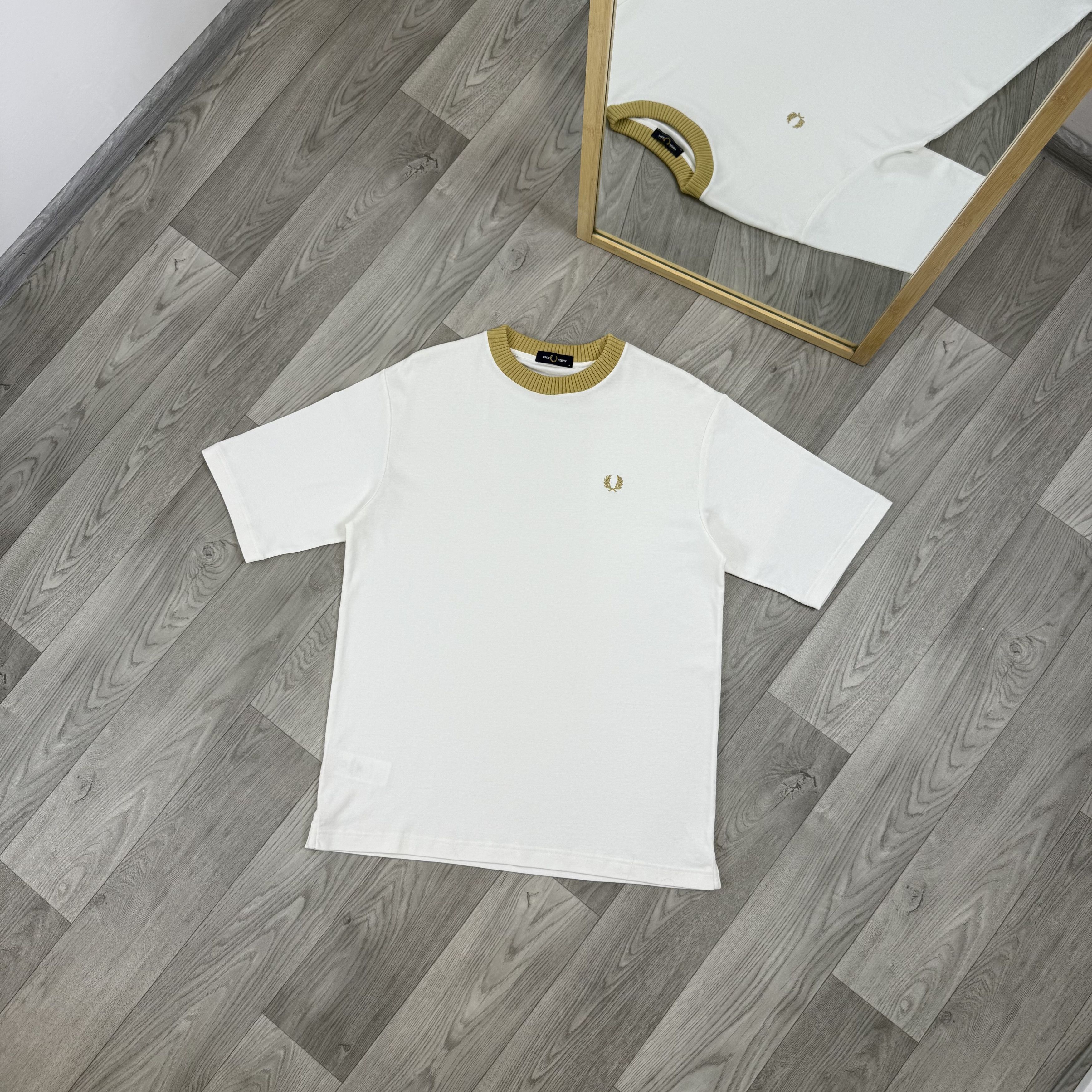 Fred Perry Fred Perry White Tee Shirt Size US M / EU 48-50 / 2 - 1 Thumbnail