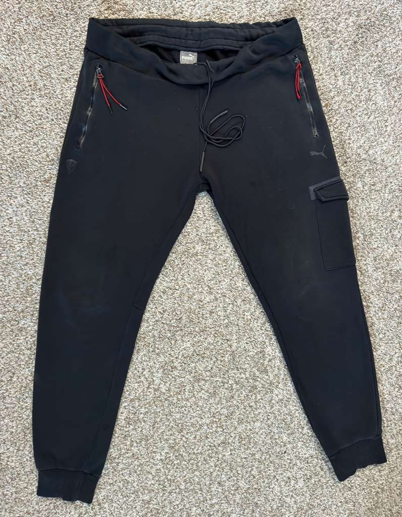 Puma Puma Ferrari Cargo Jogger Pants Black Size US 36 / EU 52 - 1 Thumbnail