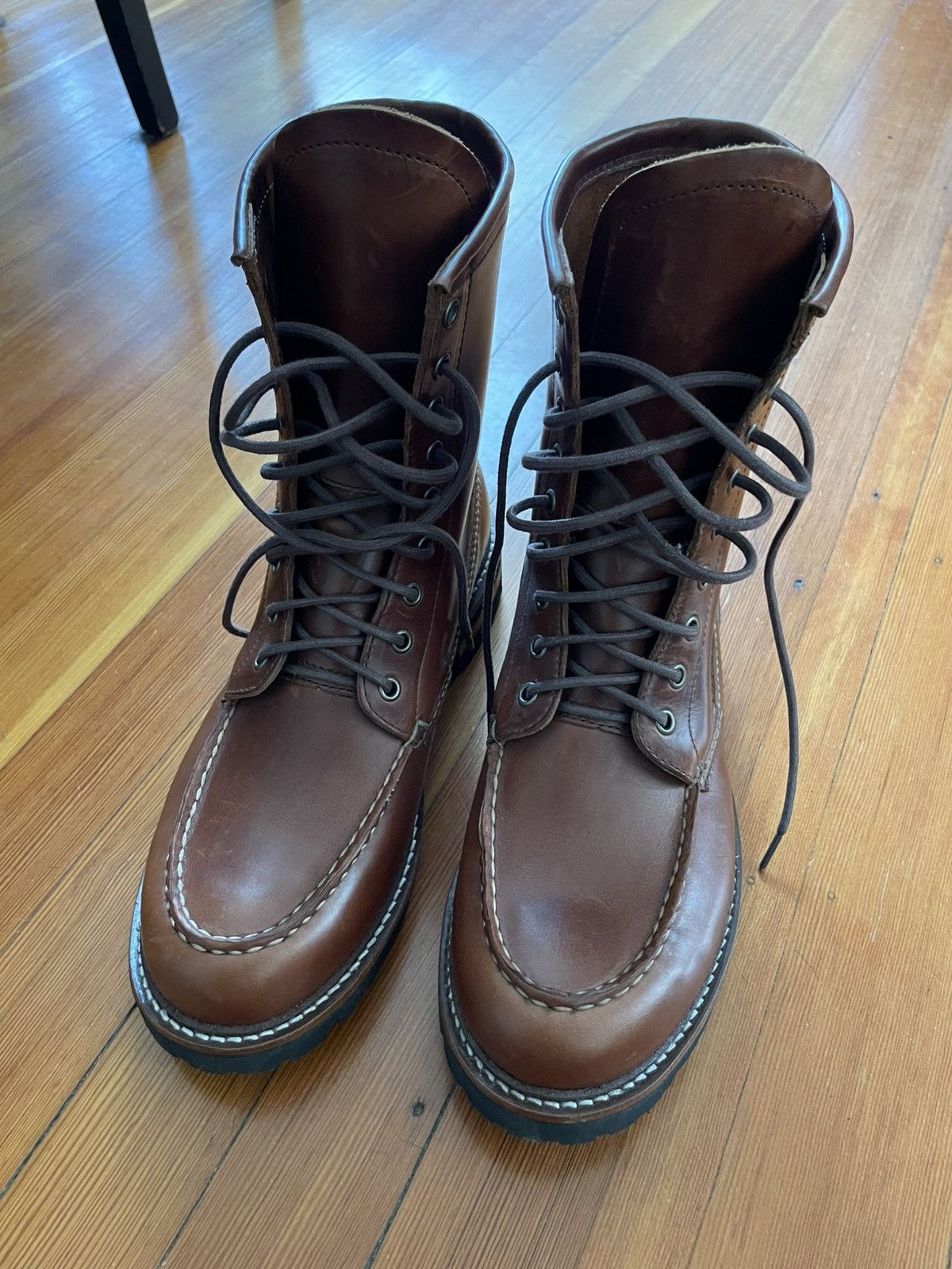 G.H. Bass & Co. G.H. Bass & Co. Scout Hi Lace Leather Boots Size US 10 / EU 43 - 5 Thumbnail